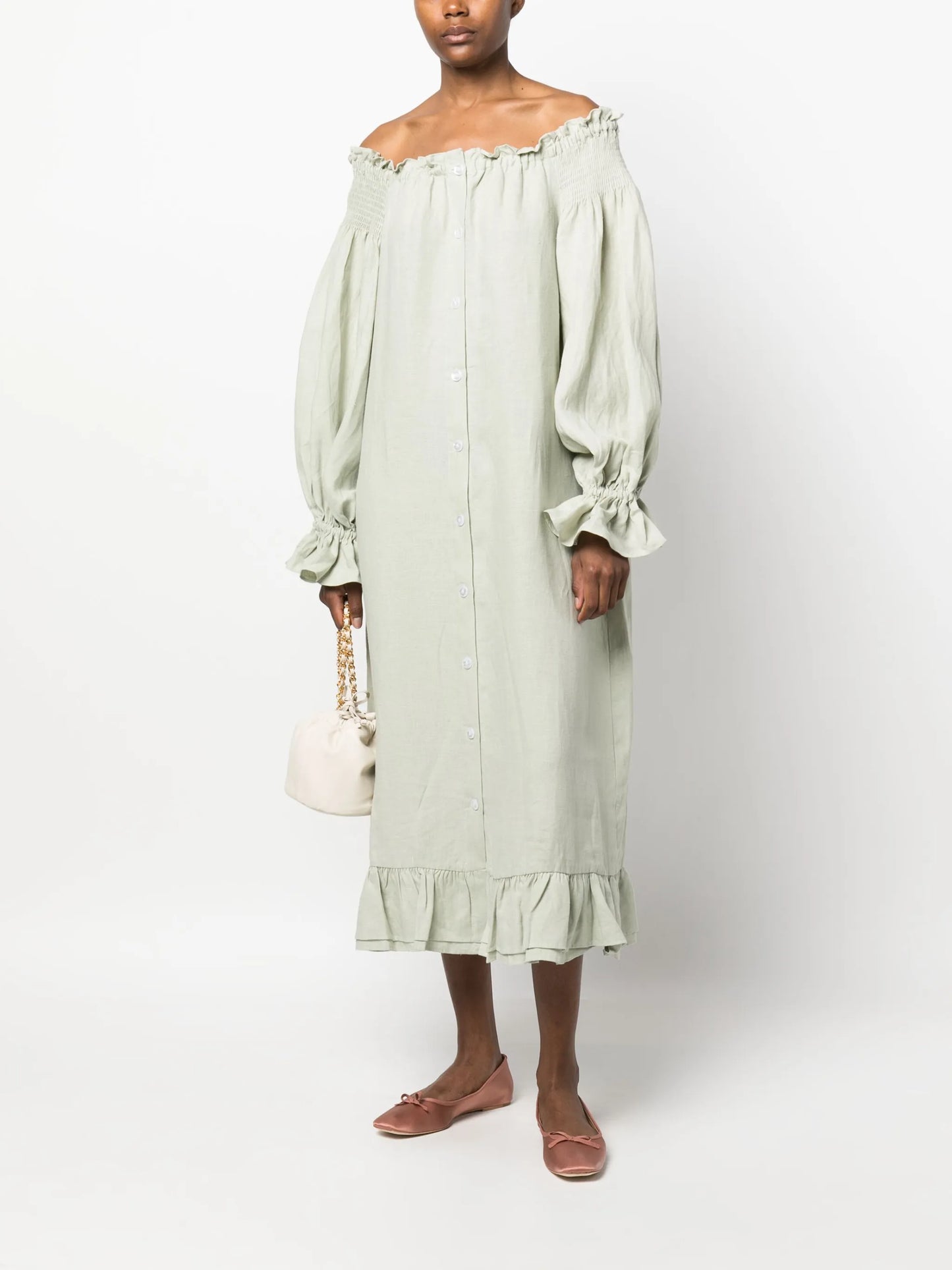 Romantica loungewear linen dress