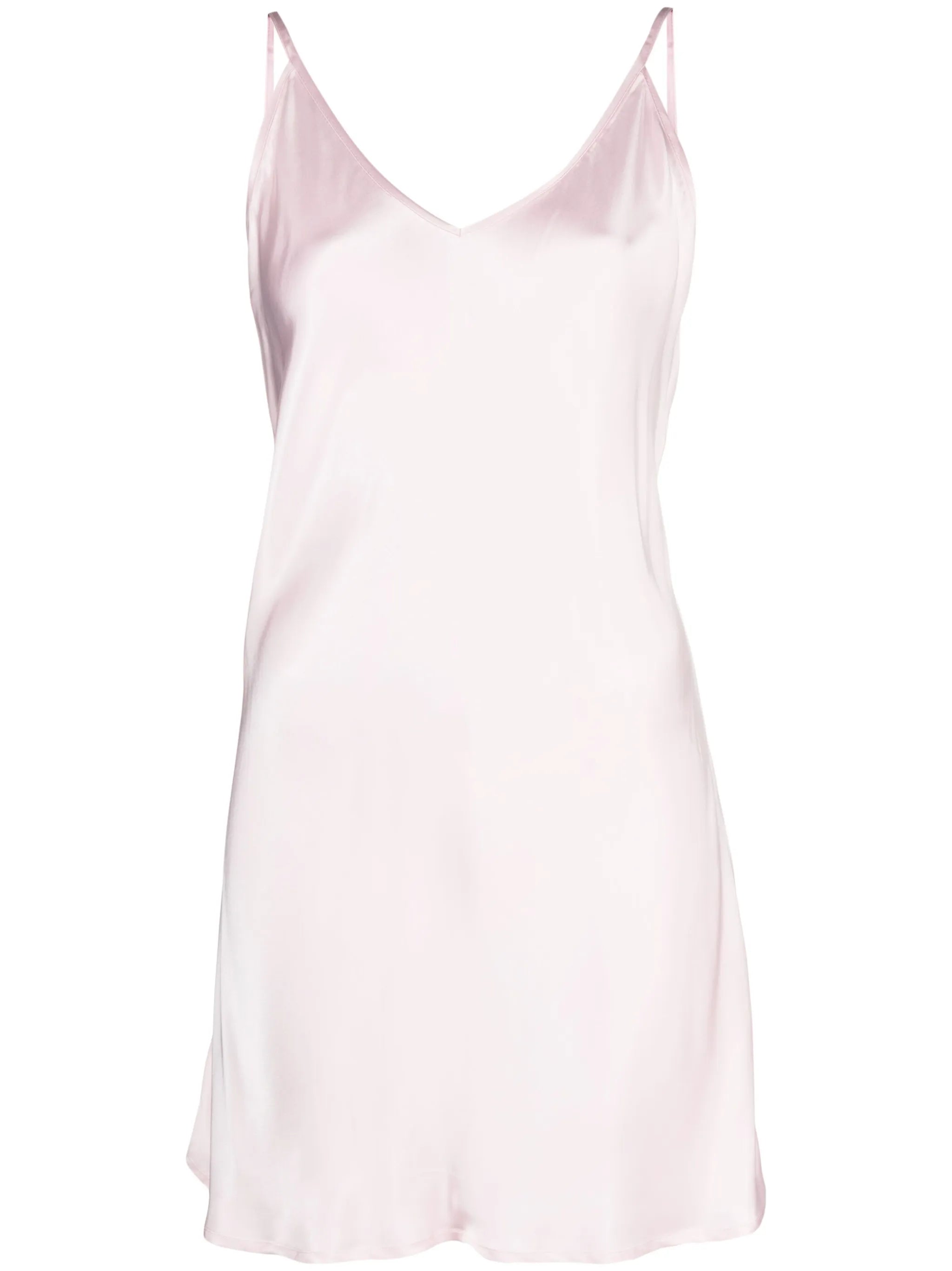 satin mini slip dress