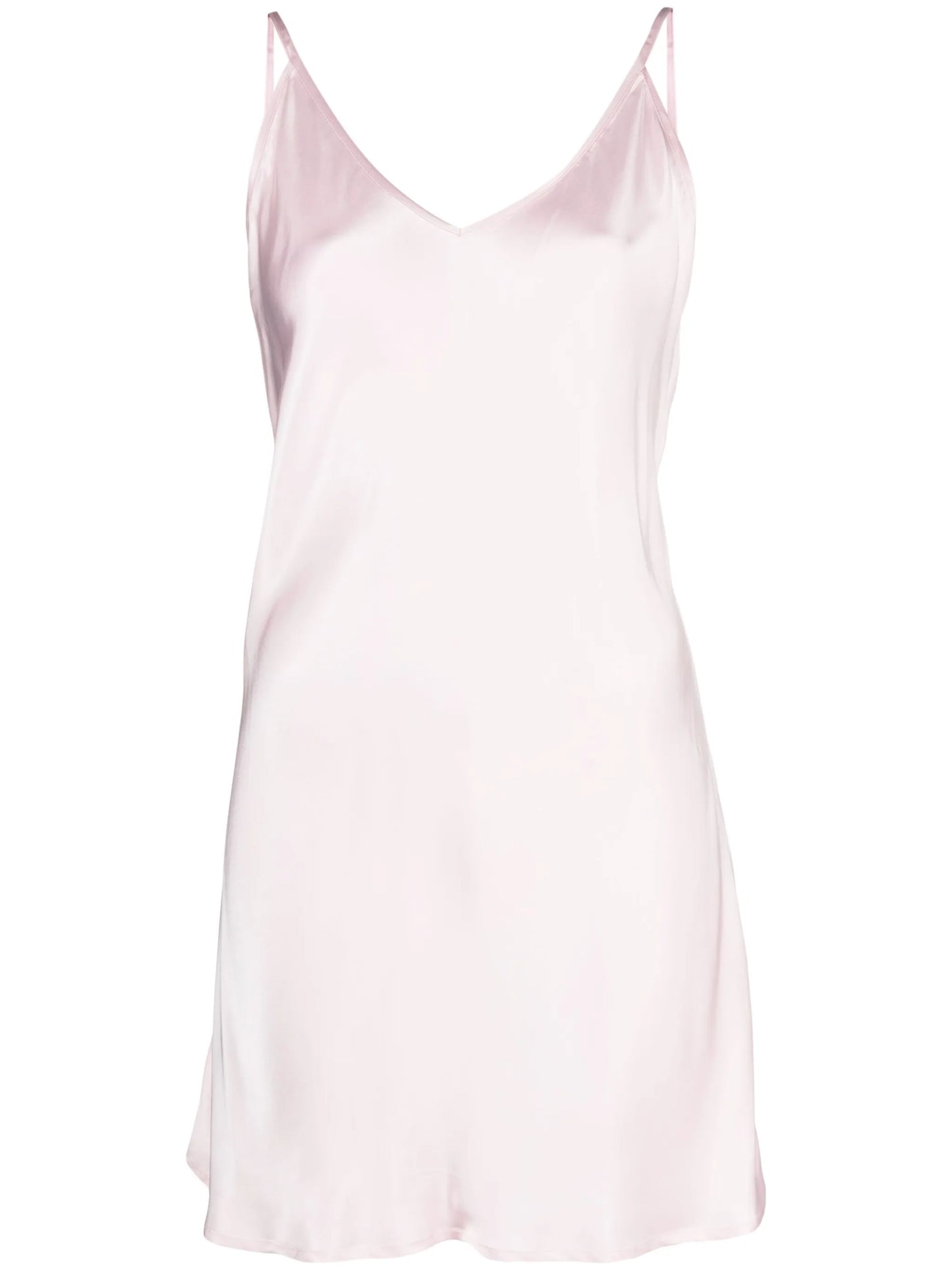 satin mini slip dress
