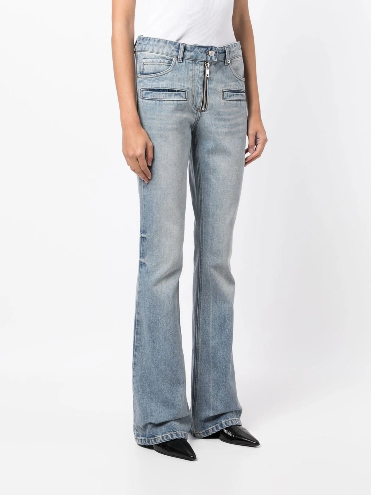 flared jeans