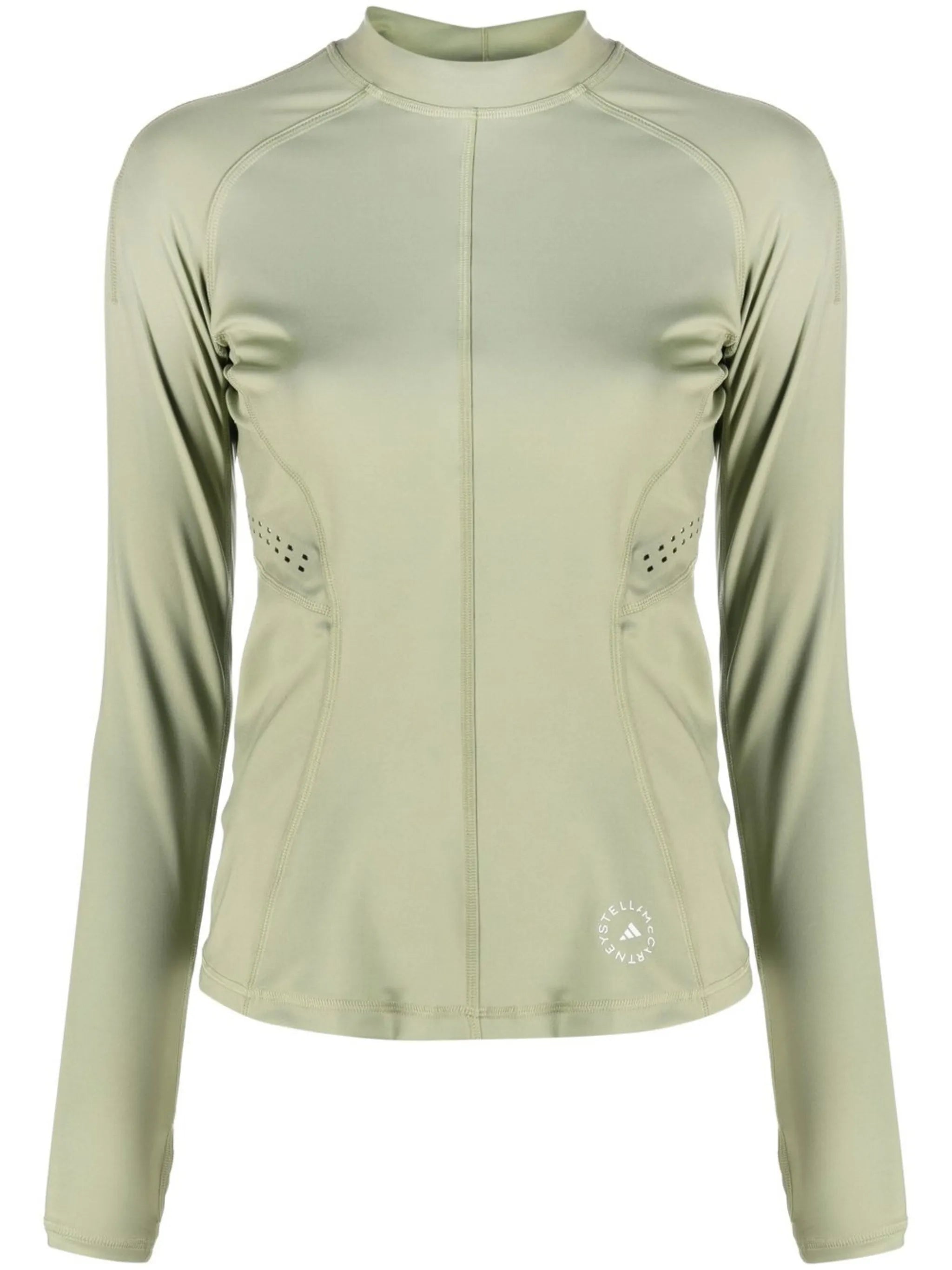 mock neck vented t-shirt