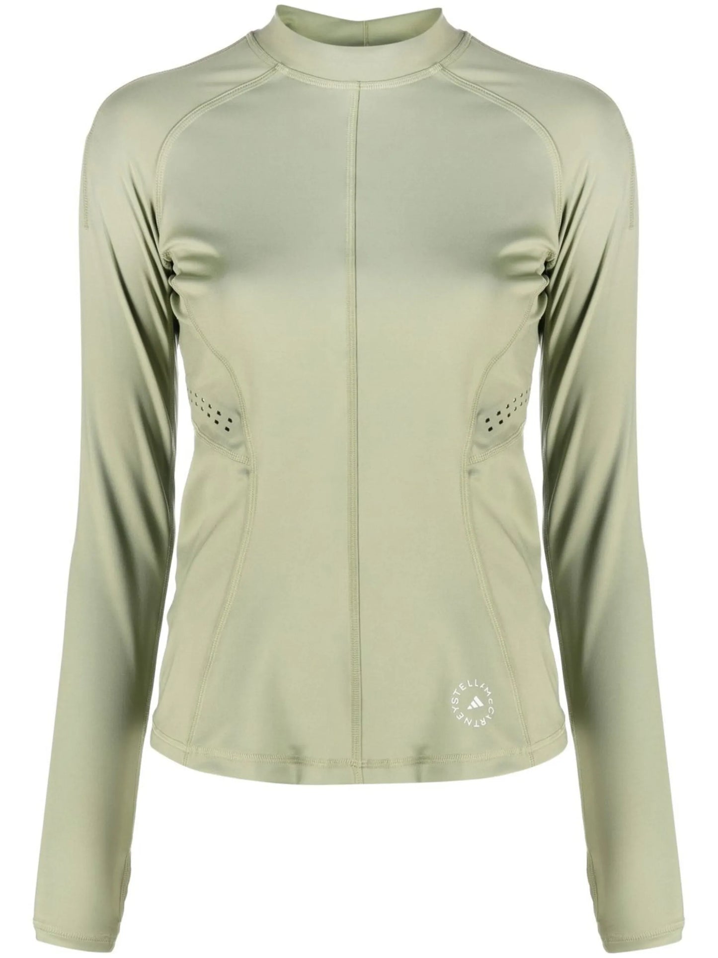 mock neck vented t-shirt