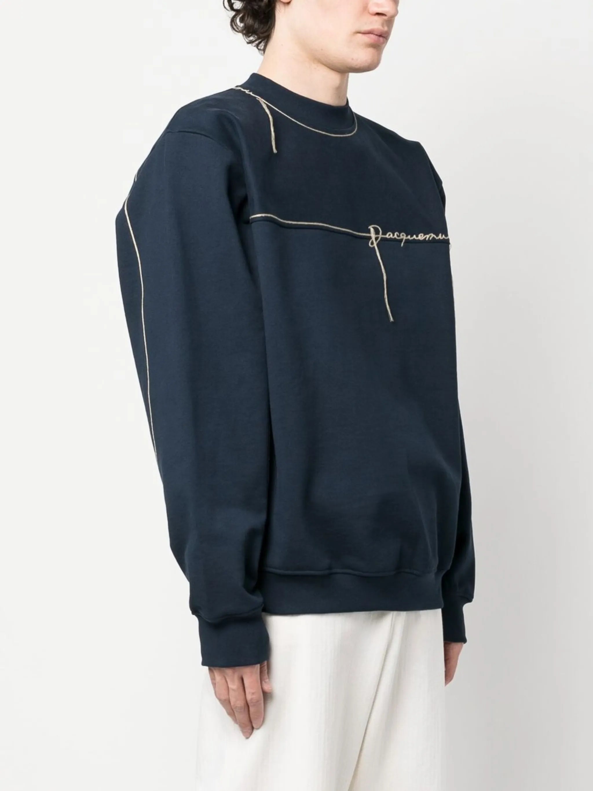 Le Fio embroidered sweatshirt