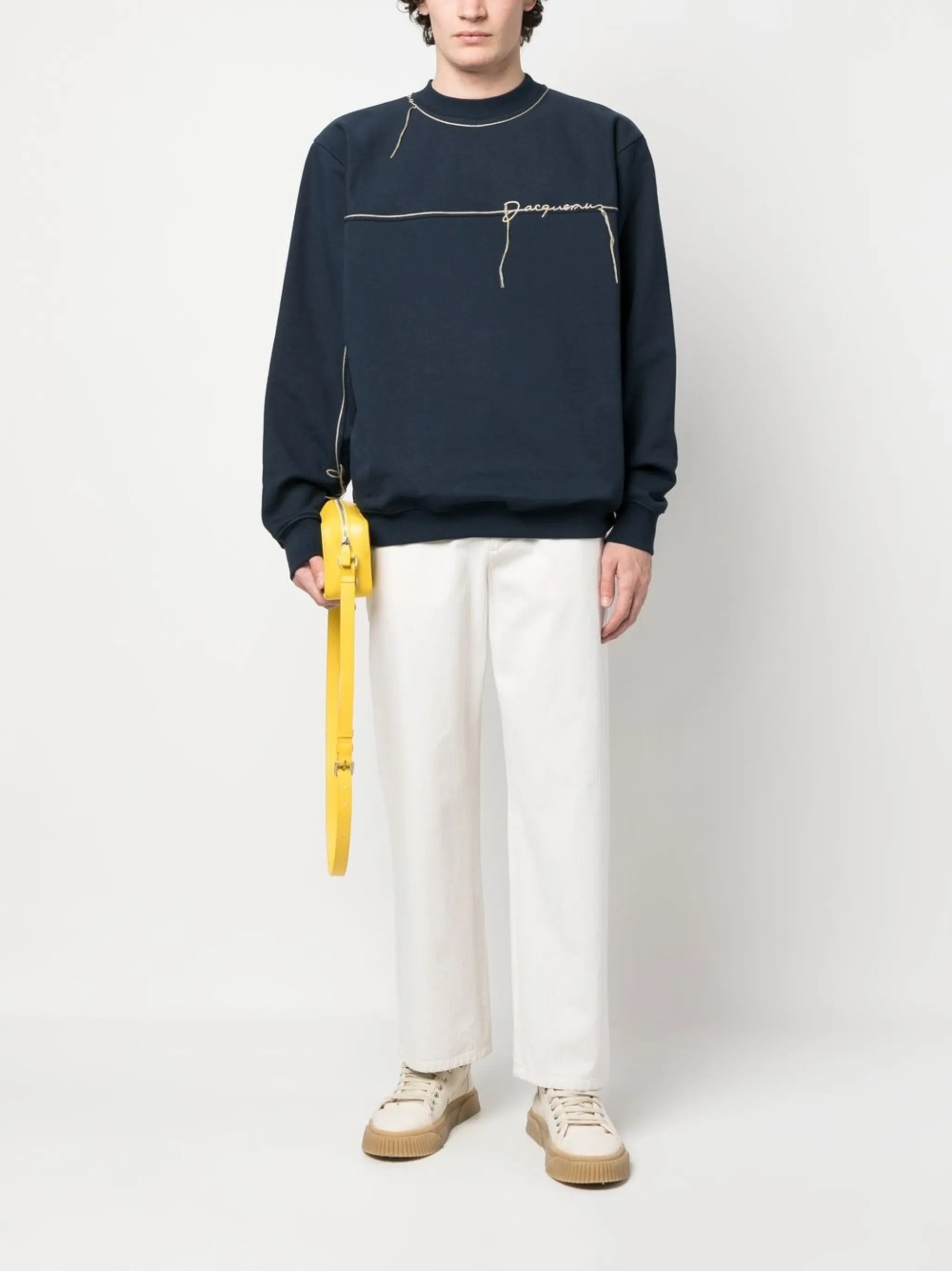 Le Fio embroidered sweatshirt