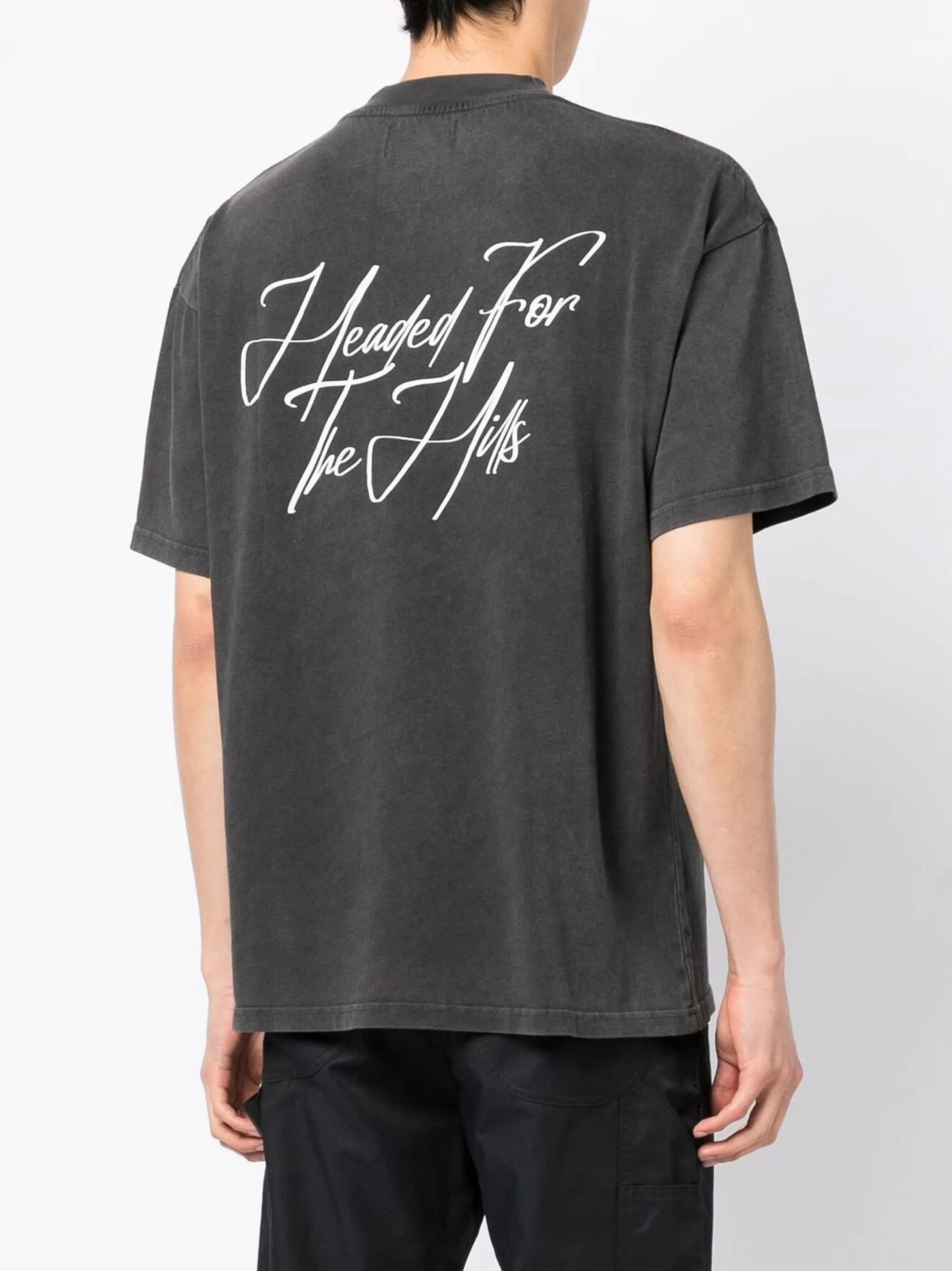 The Hills-print cotton T-shirt