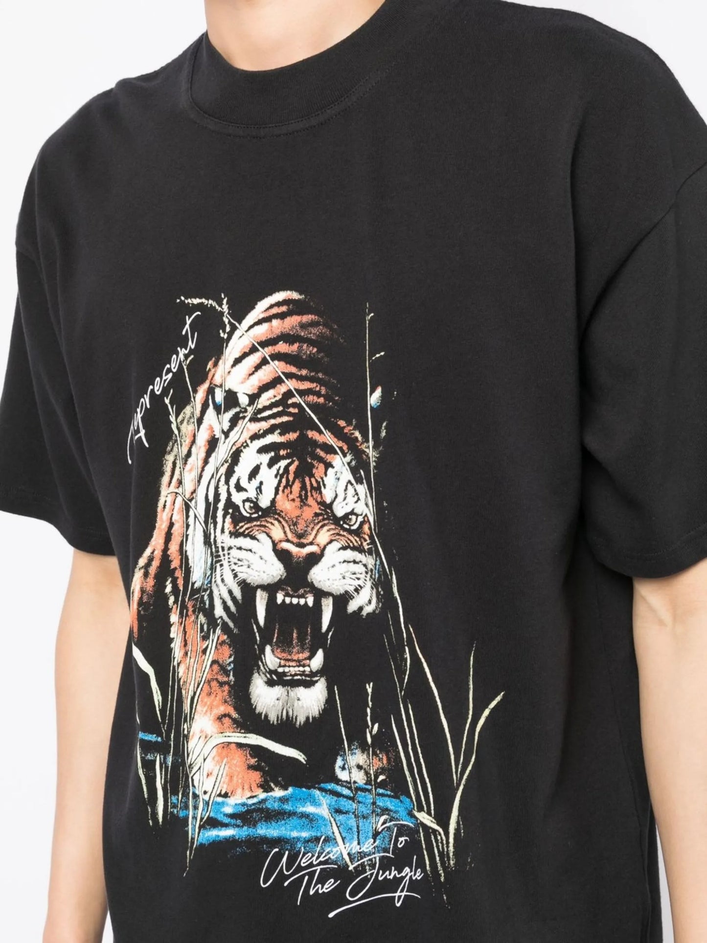 Welcome to the Jungle-print cotton T-shirt