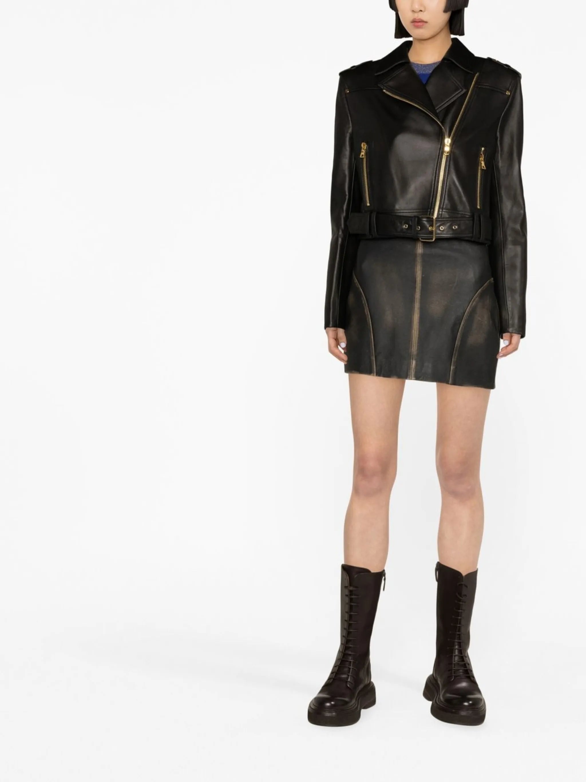 leather biker jacker