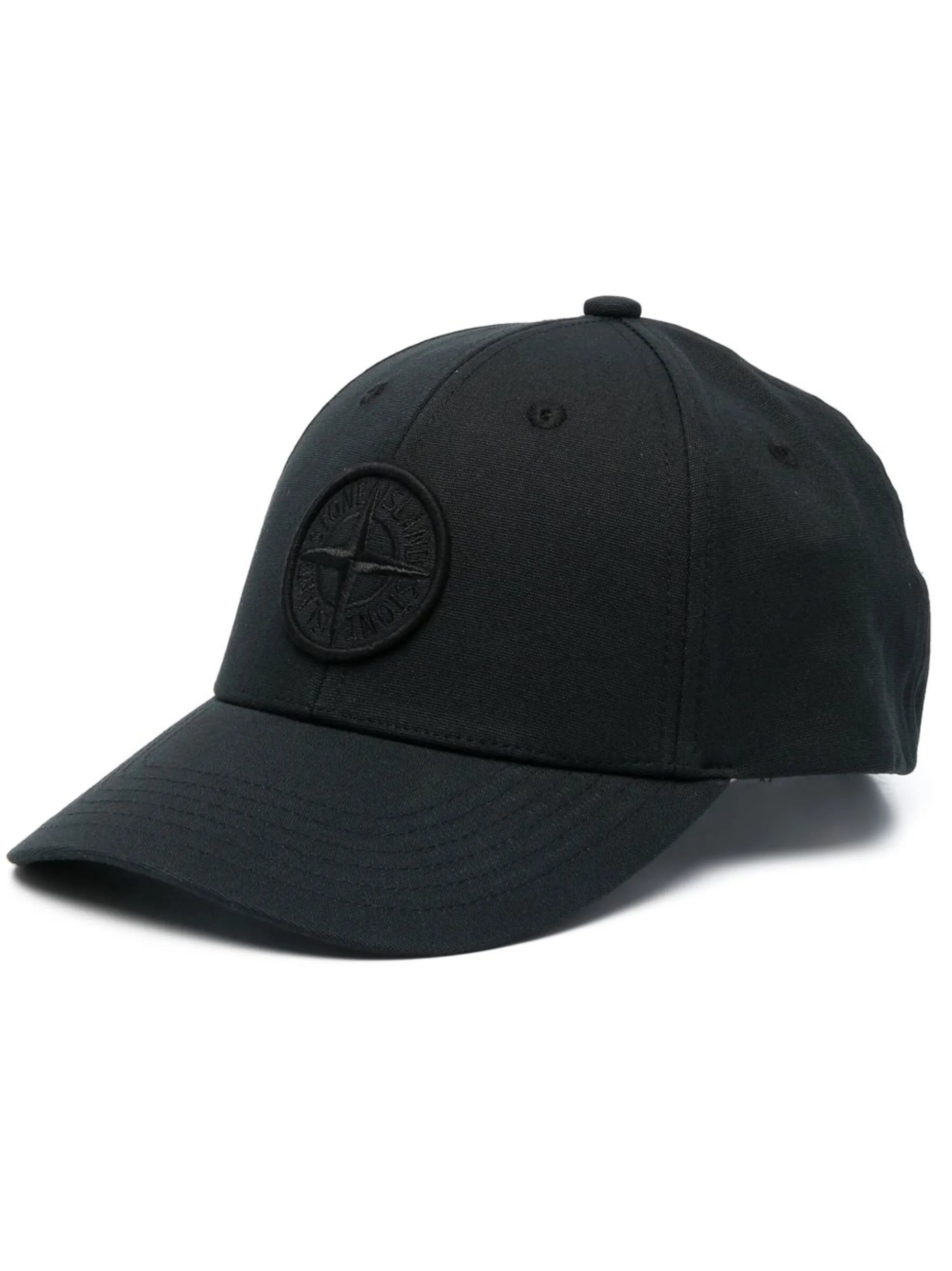 logo-embroidered baseball cap