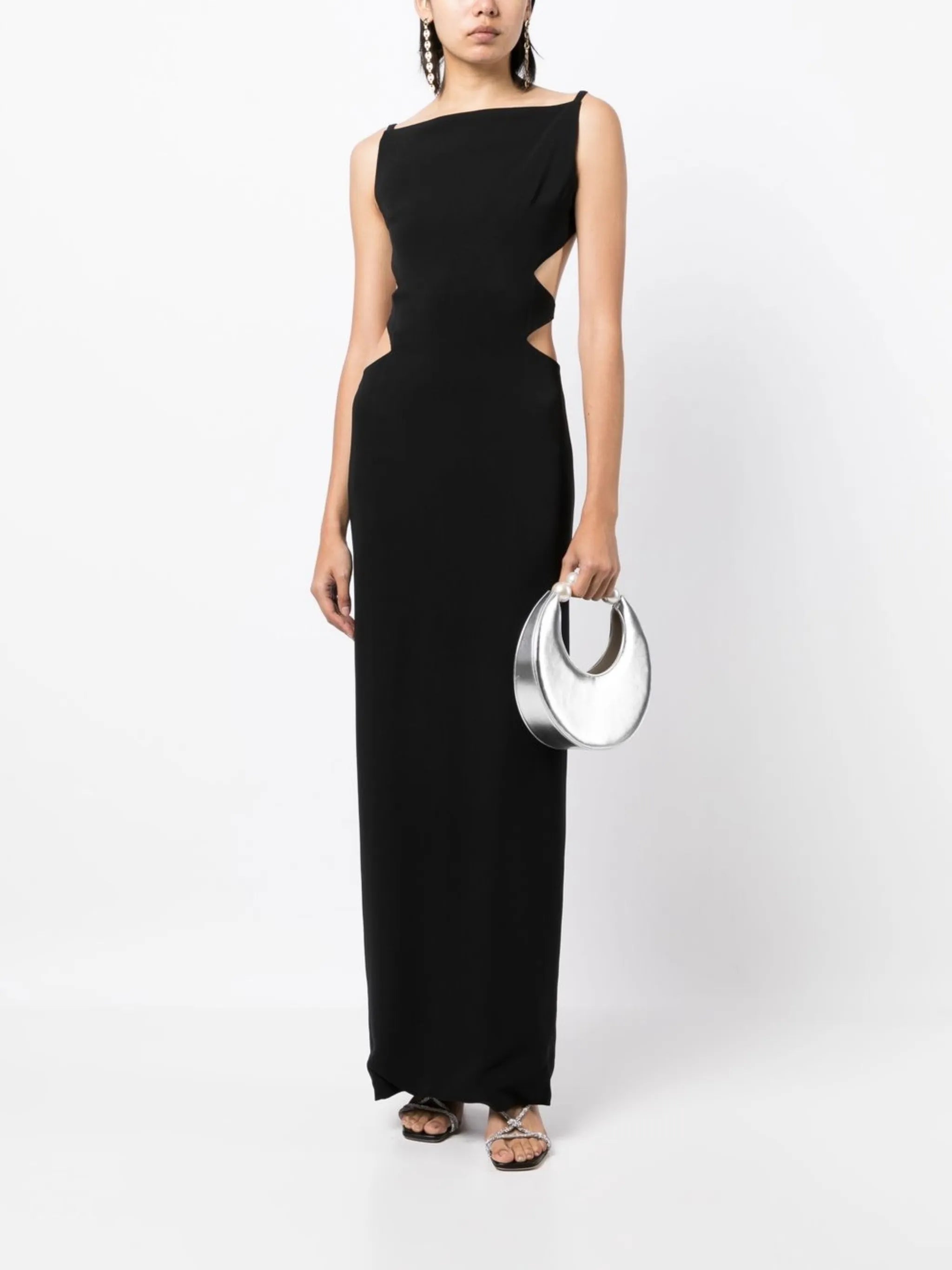 Gianetta backless gown