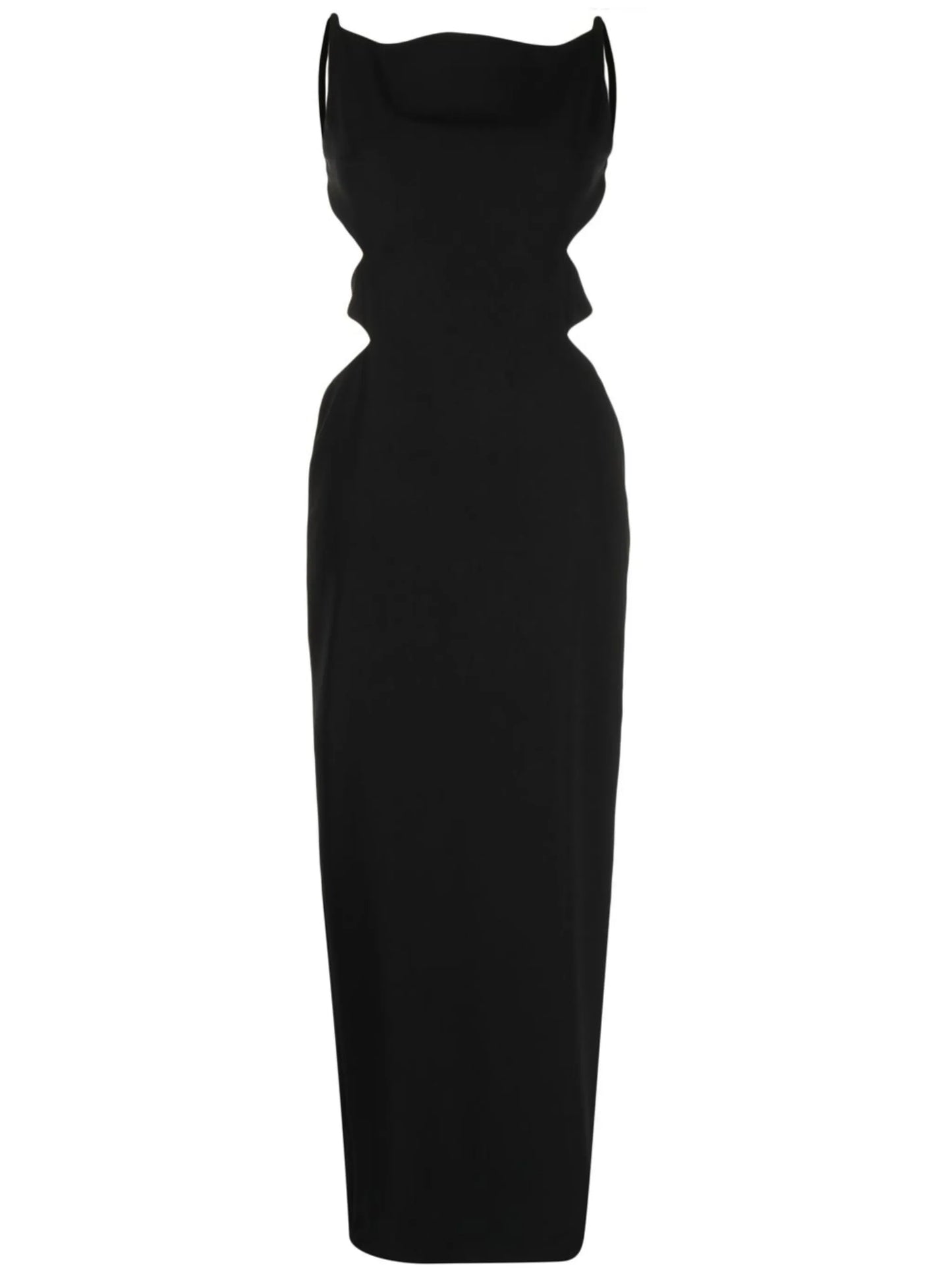Gianetta backless gown