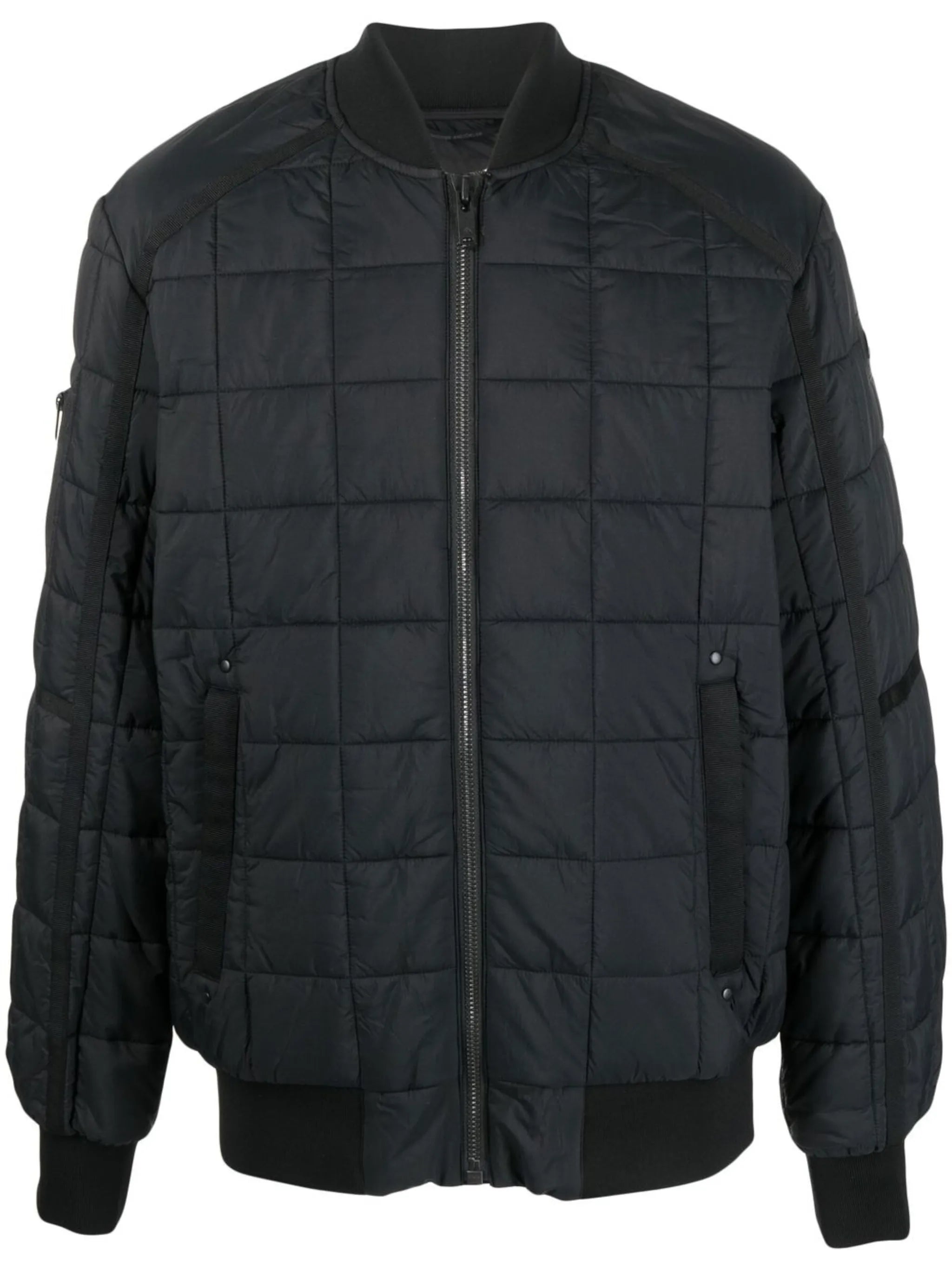 padded recycled-nylon jacket