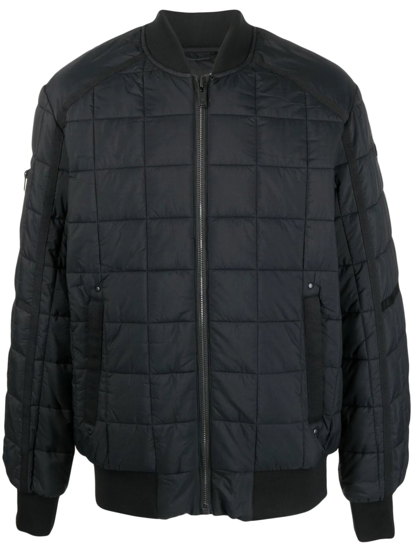 padded recycled-nylon jacket