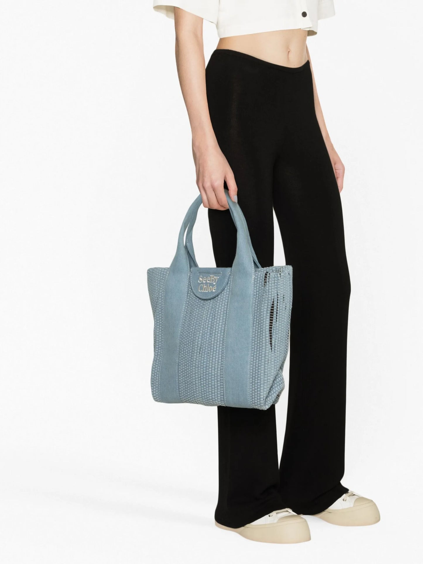 medium Laetizia denim tote bag