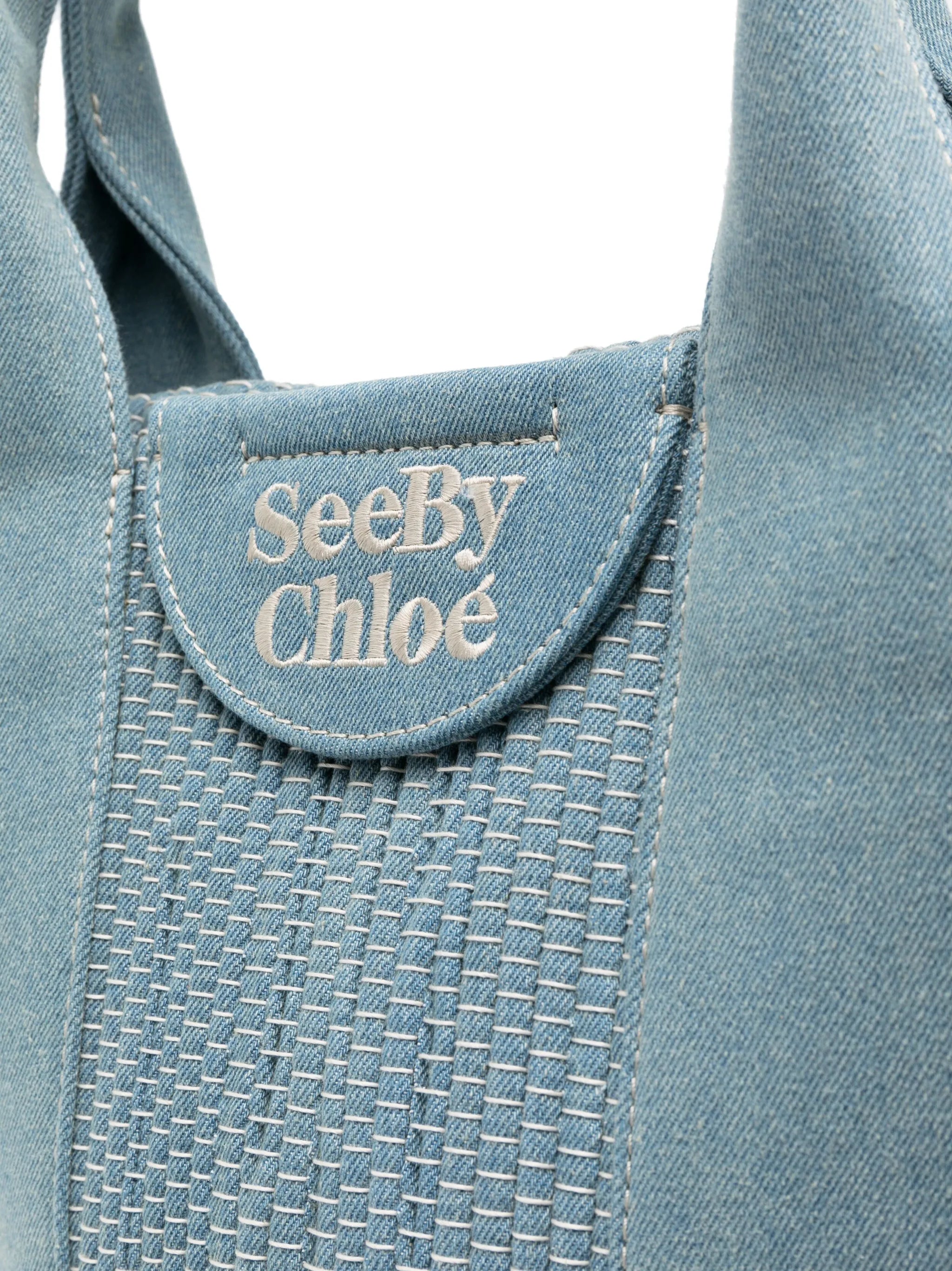 medium Laetizia denim tote bag