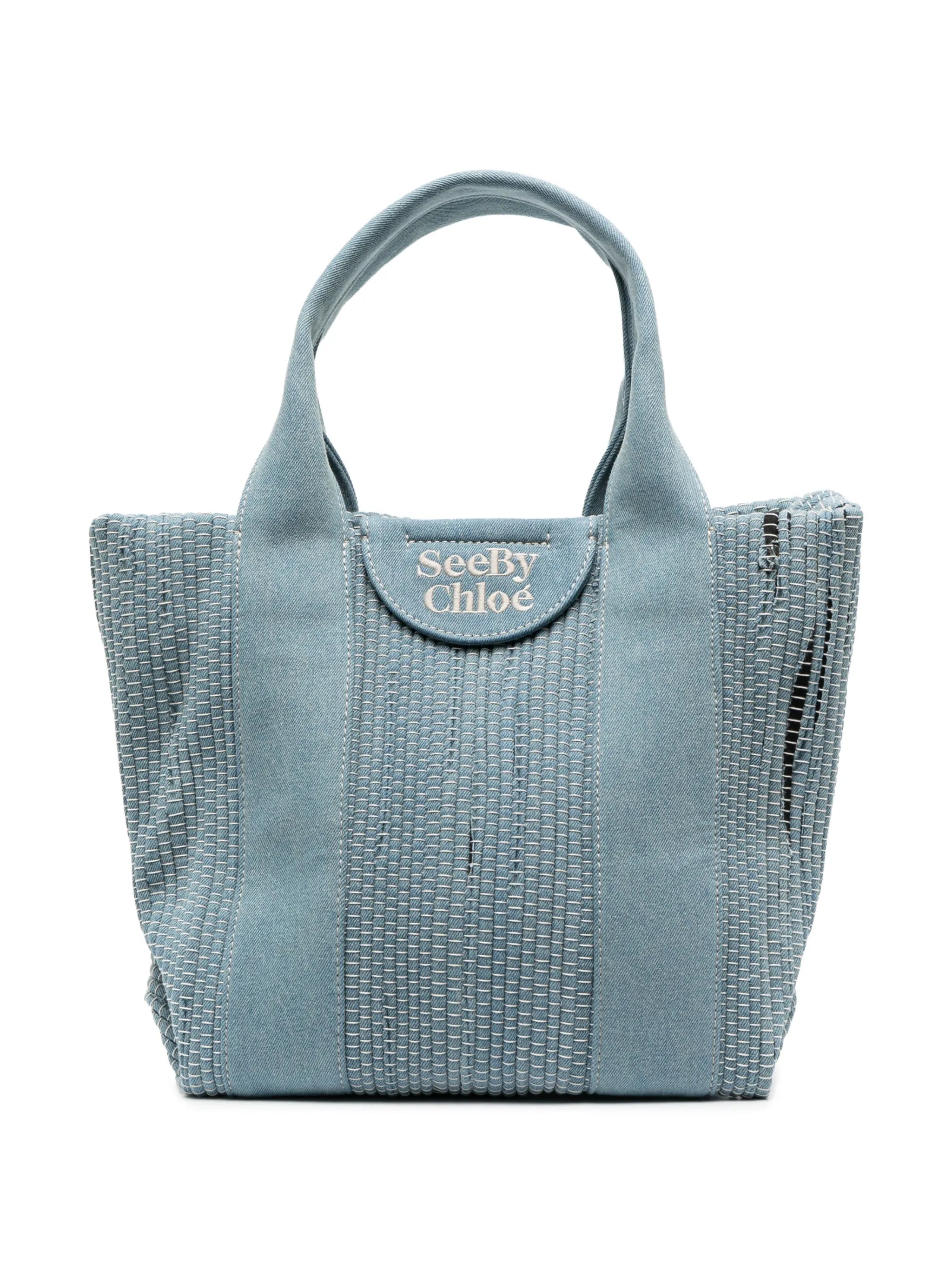 medium Laetizia denim tote bag