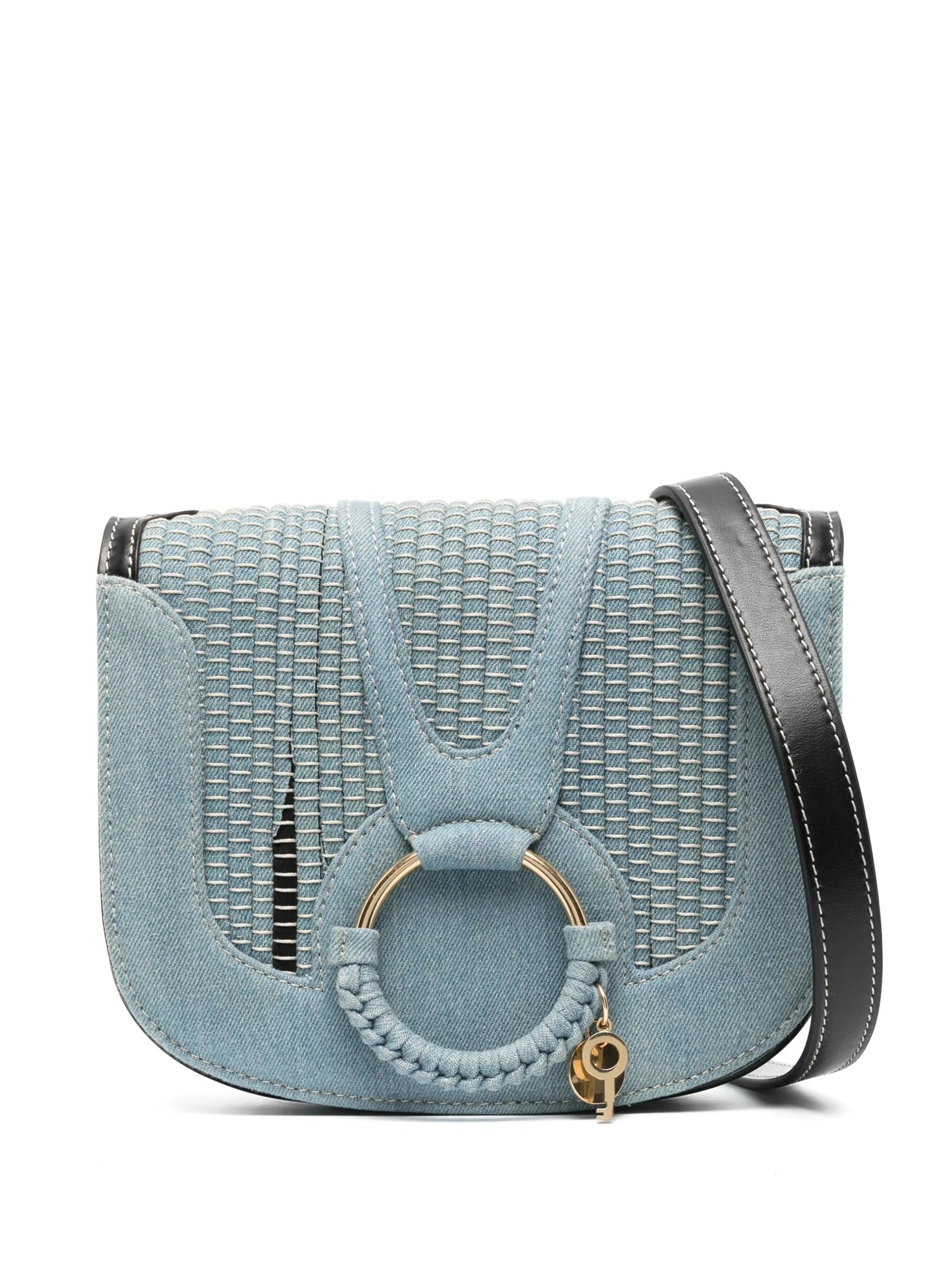 Hana denim crossbody bag