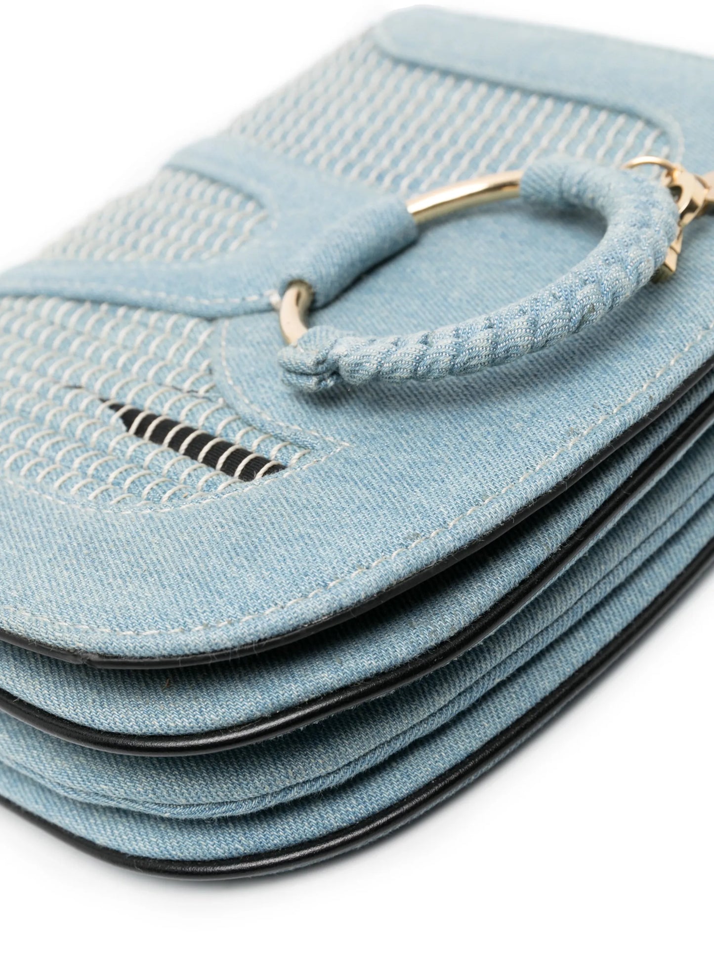 Hana denim crossbody bag