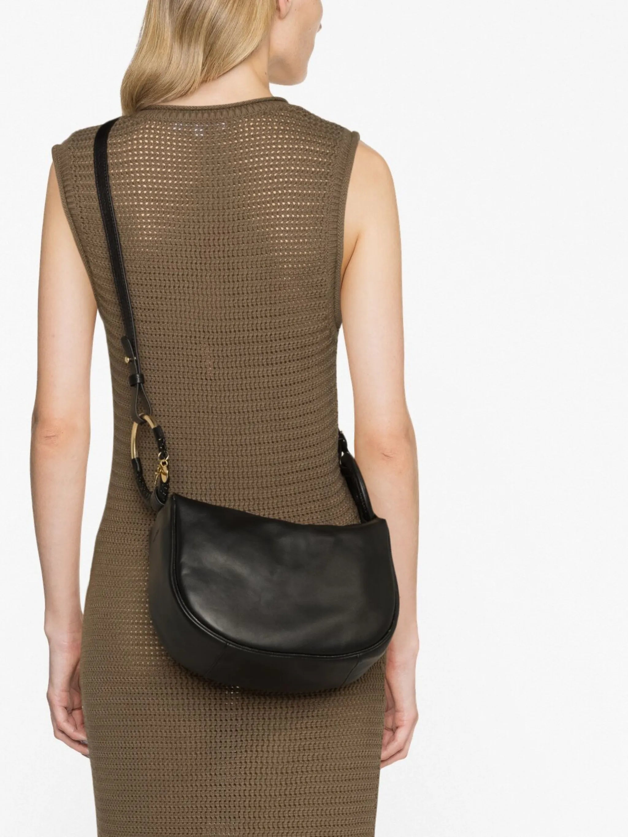 Hana Bracelet leather crossbody bag