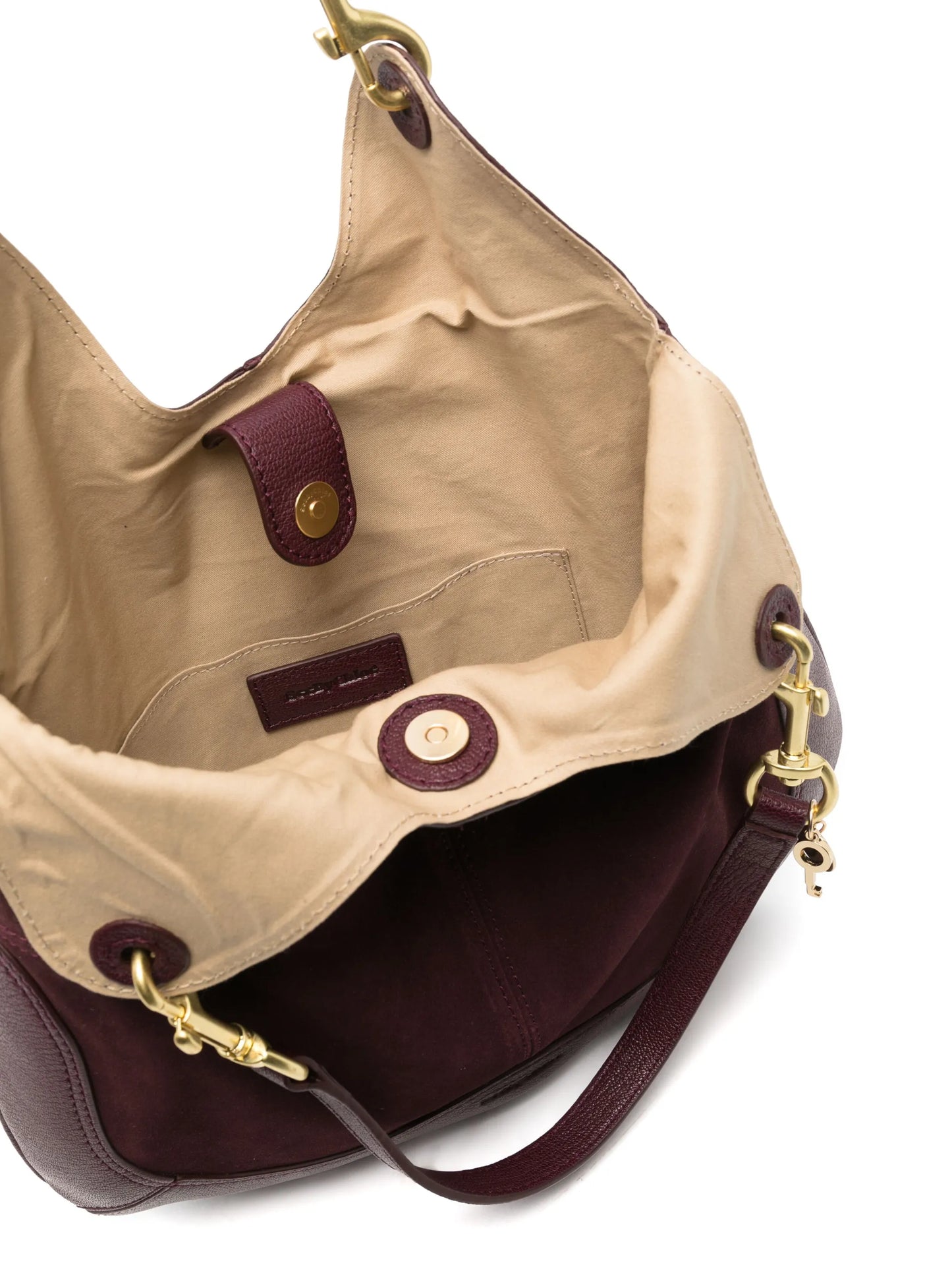 Hana suede tote bag