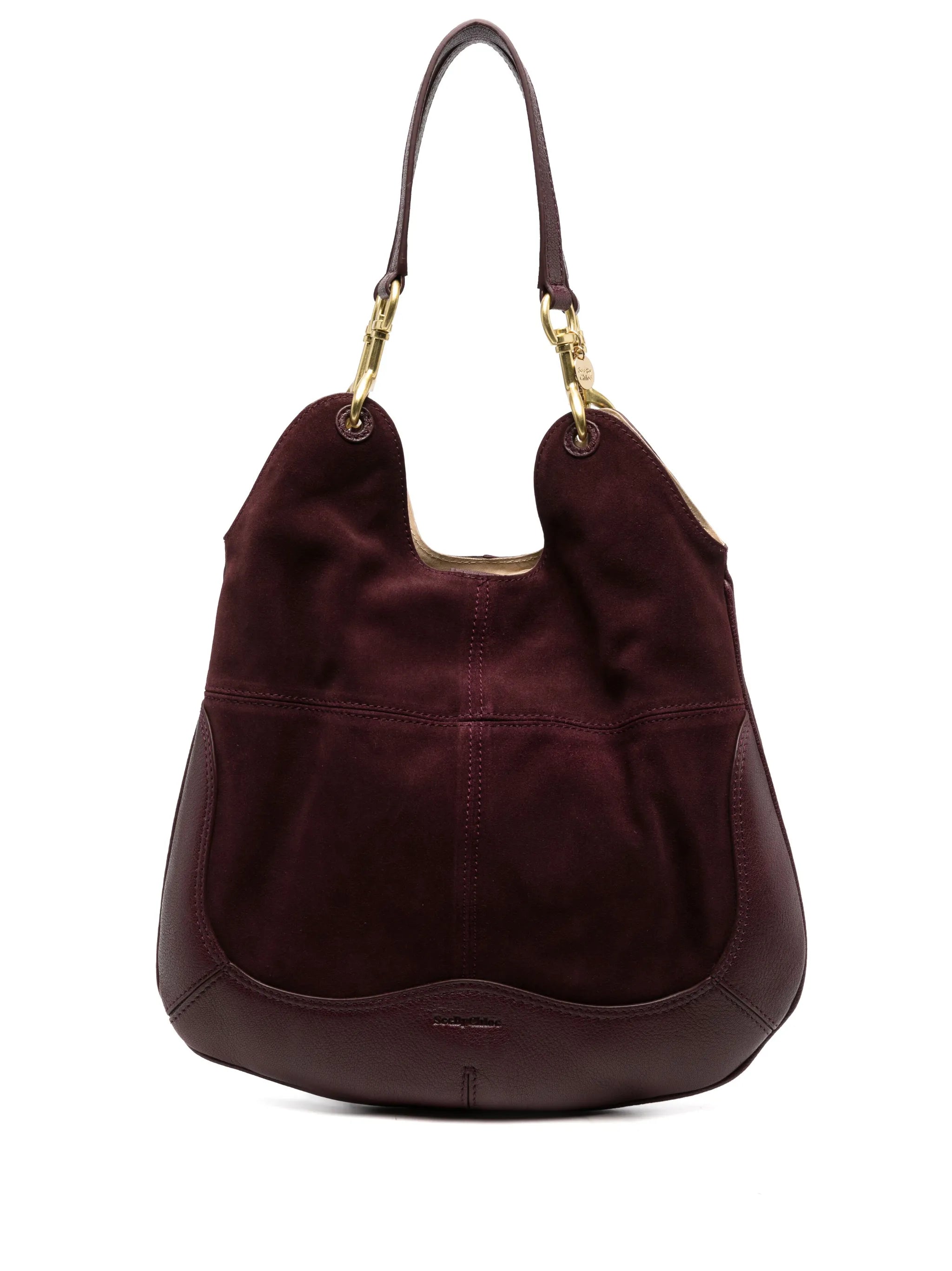 Hana suede tote bag