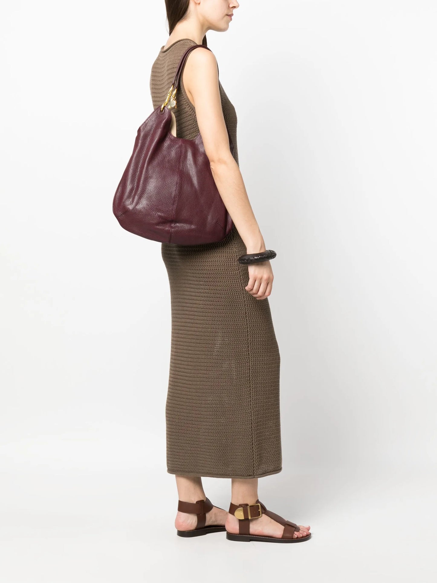 Hana suede tote bag