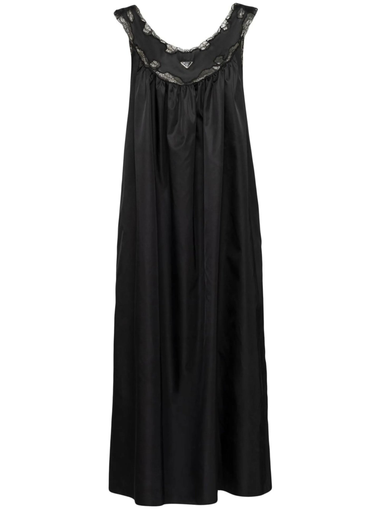 Re-Nylon lace midi dress