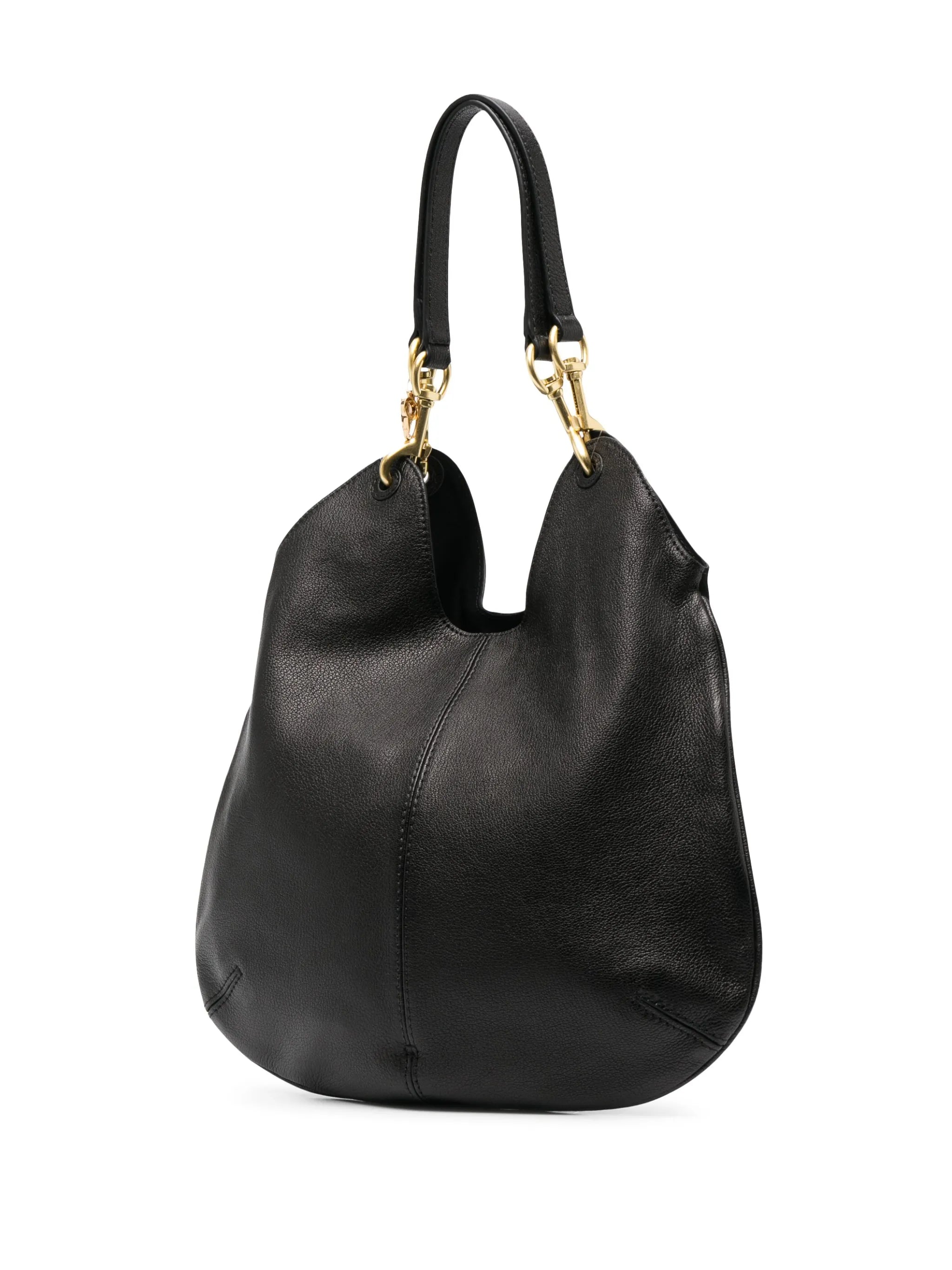 Hana suede shoulder bag