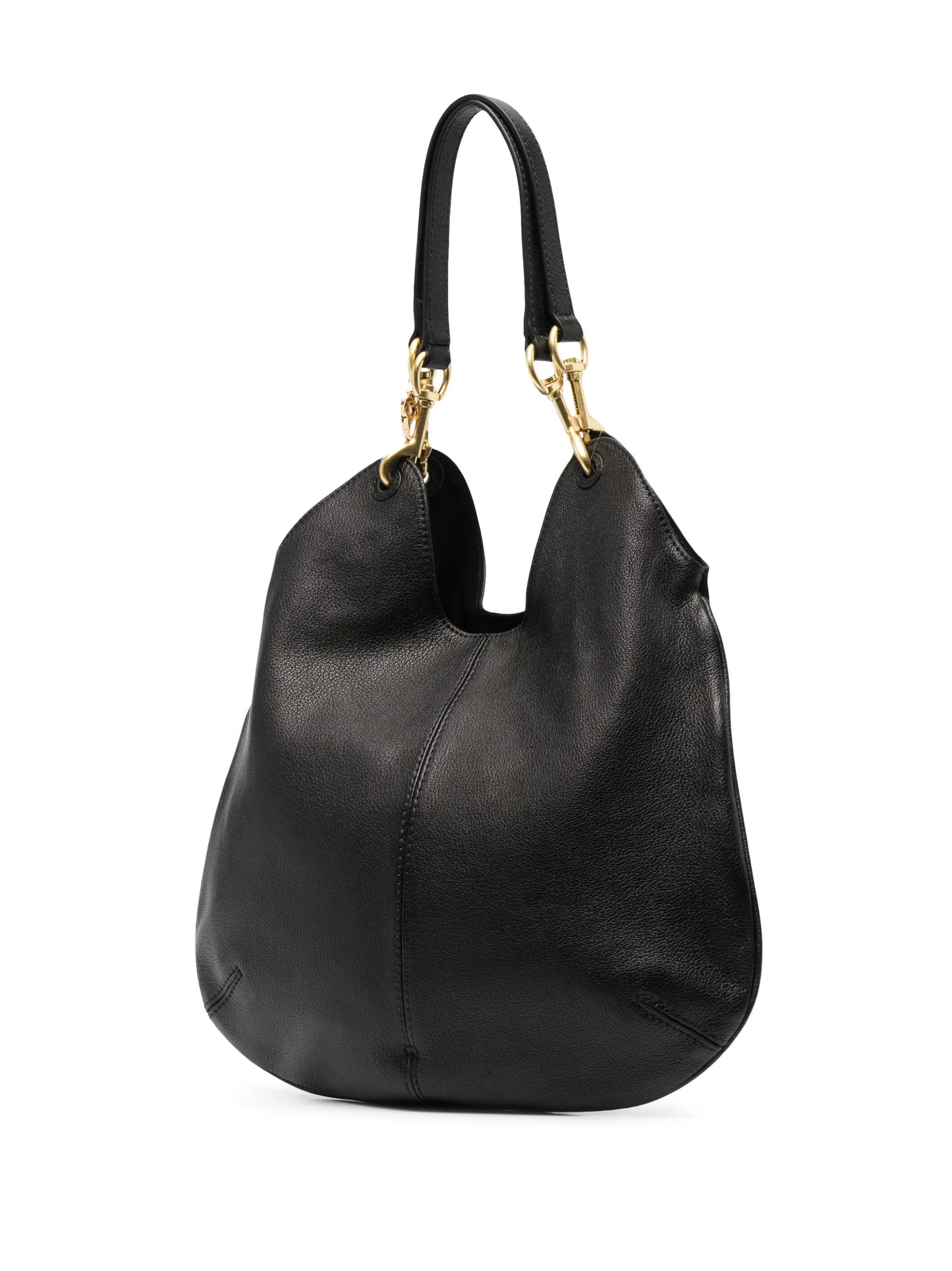 Hana suede shoulder bag