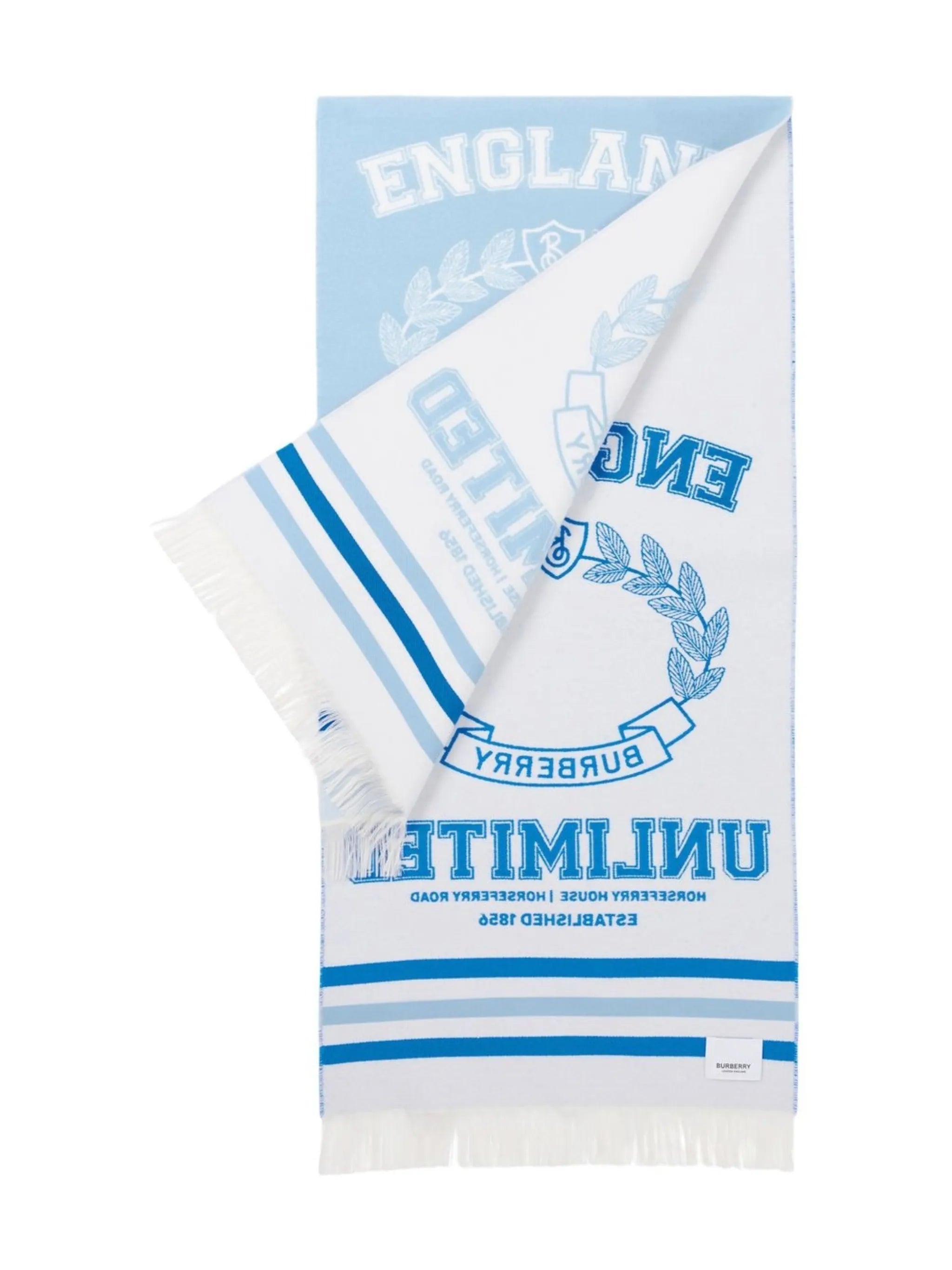 College jacquard scarf