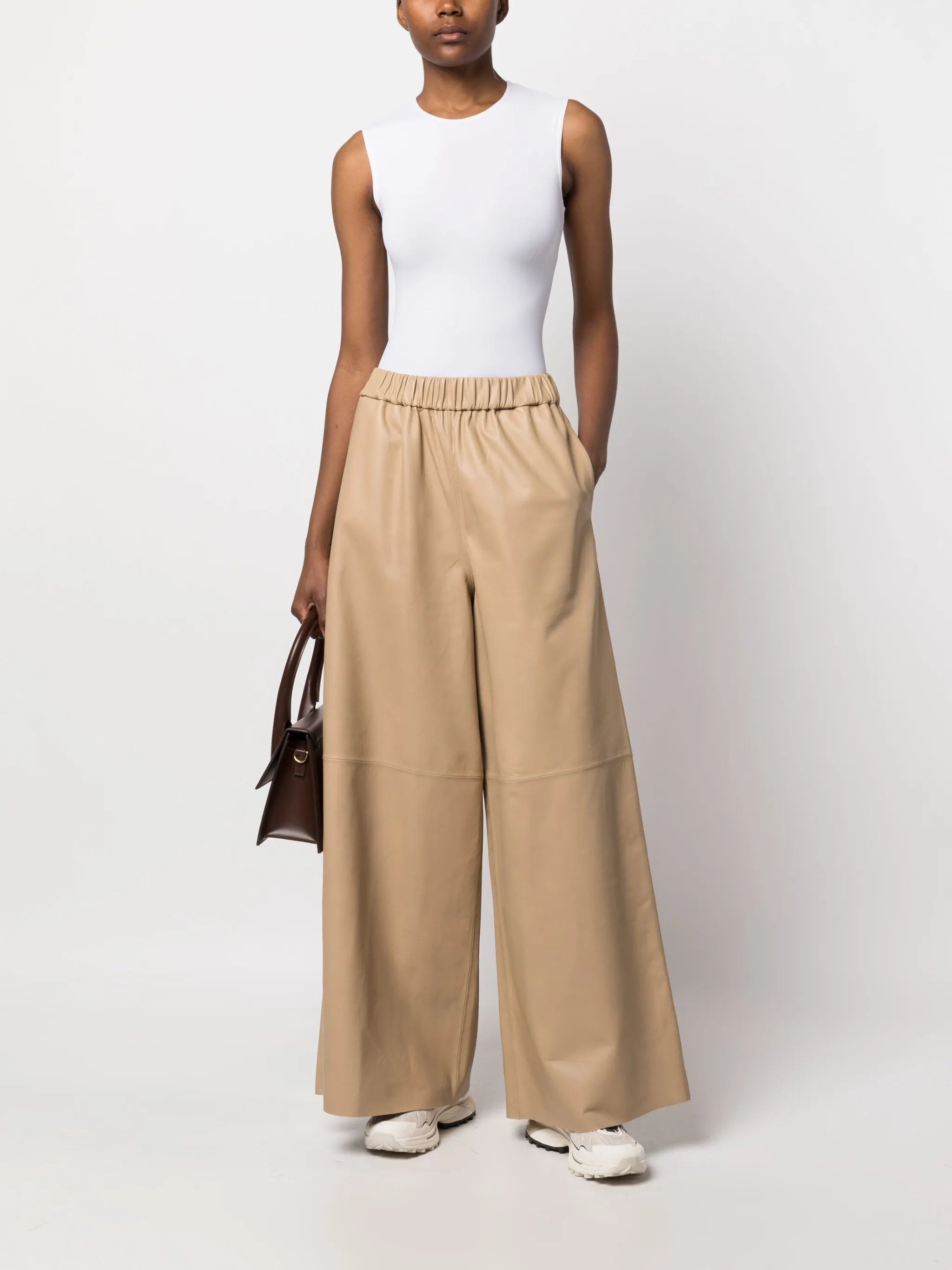 Sydney wide-leg trousers