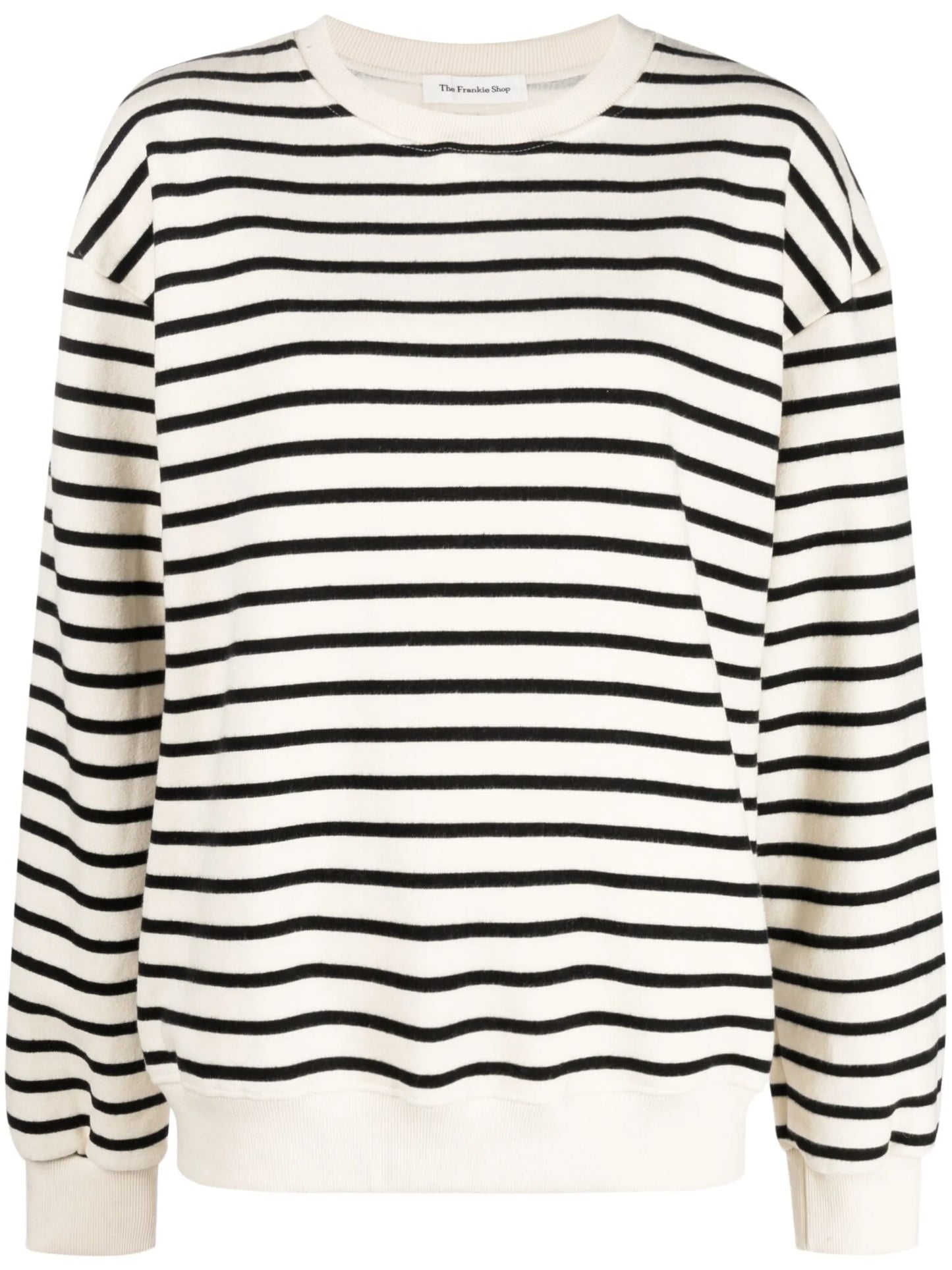 Saint striped cotton sweatshirt