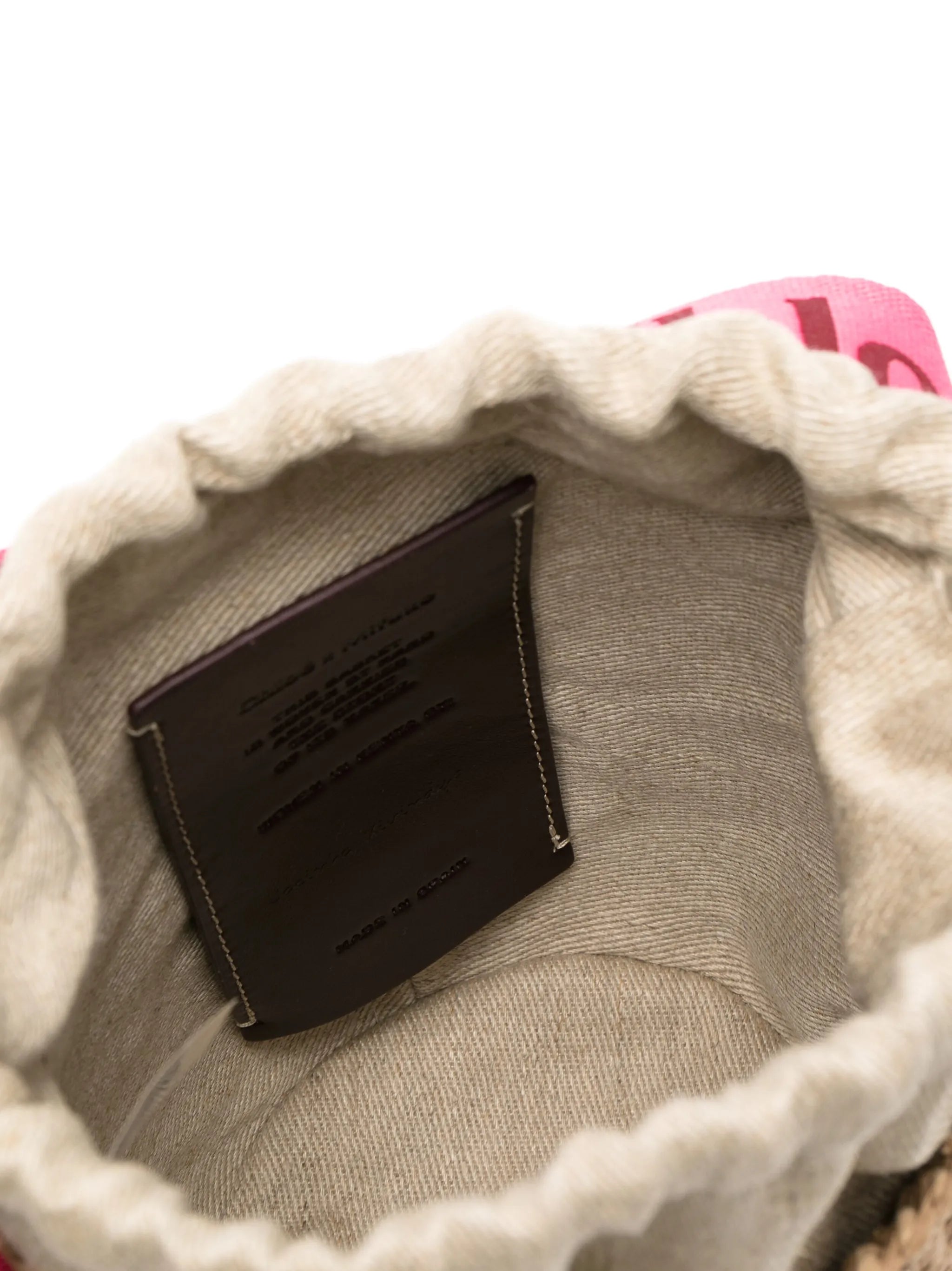 small Woody bucket bag