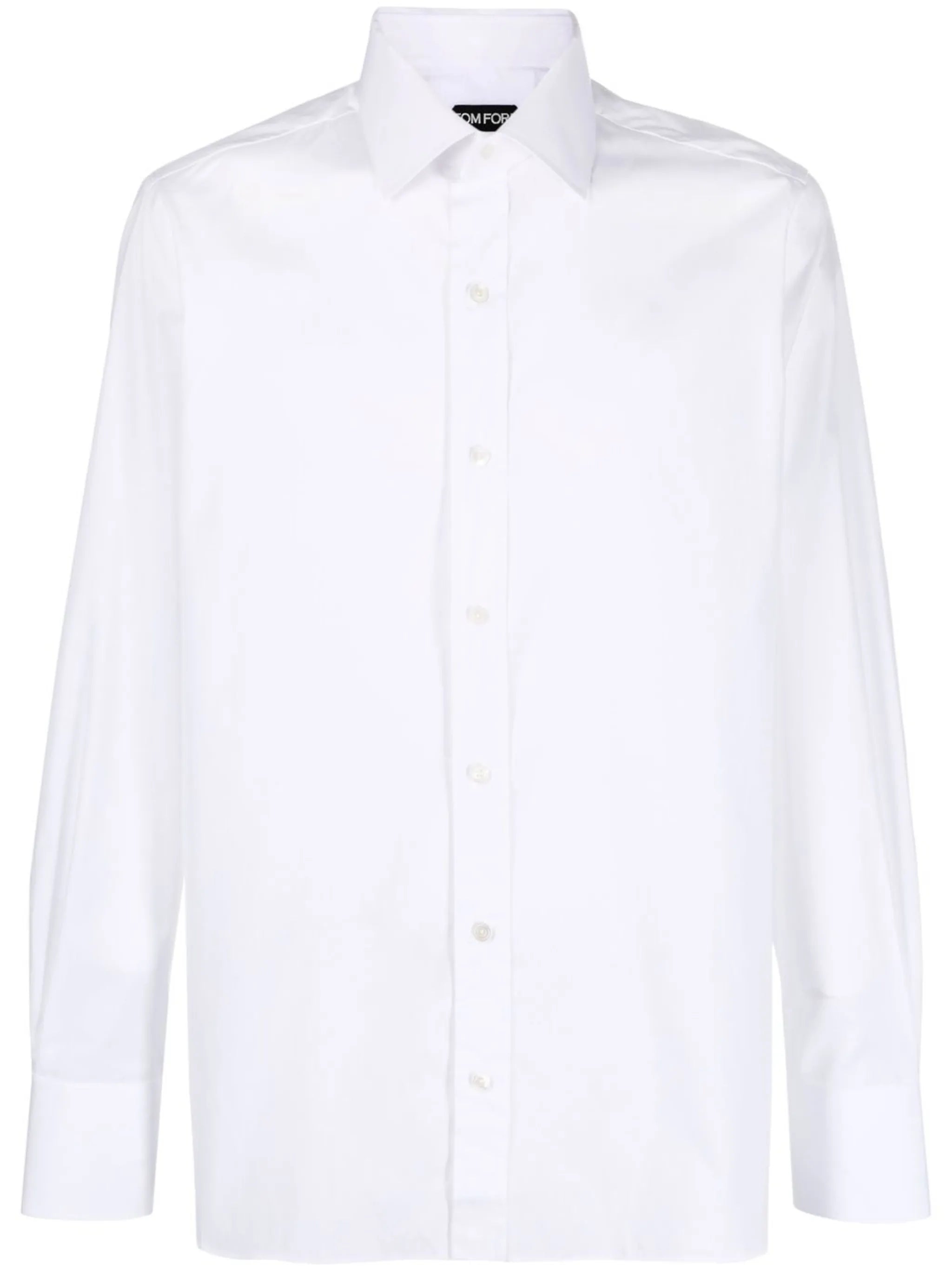 long-sleeved cotton shirt
