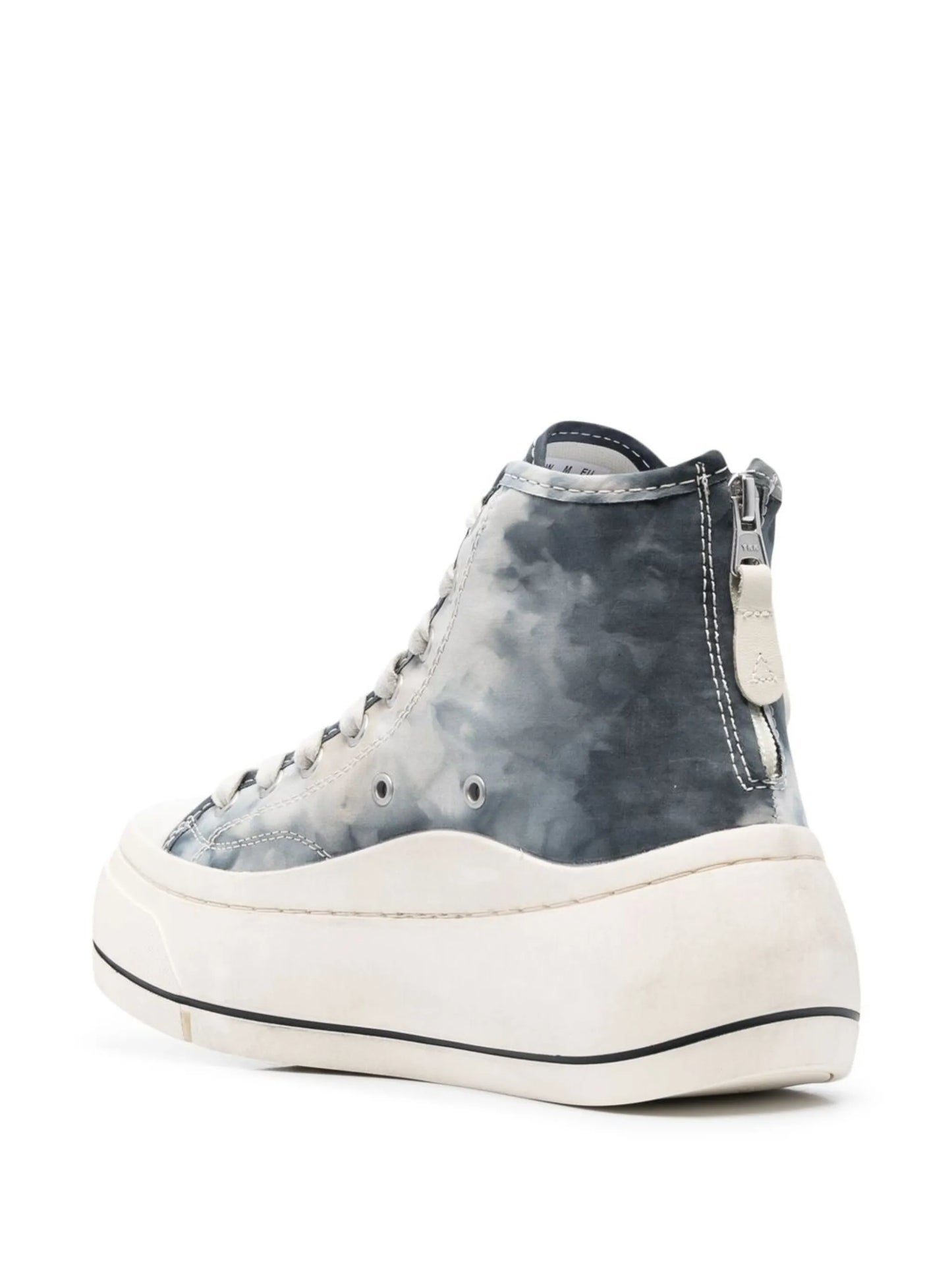 high-top chunky sneakers