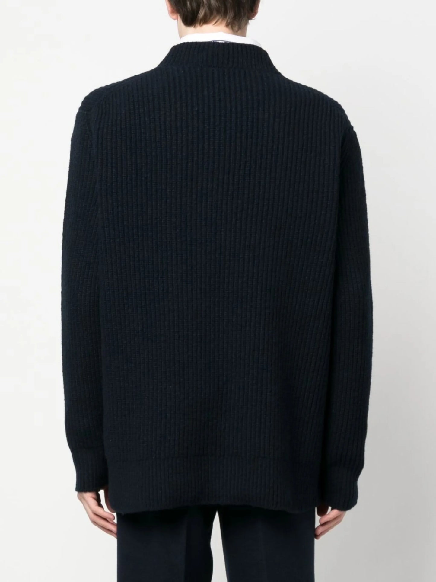 Donegal wool-blend jumper