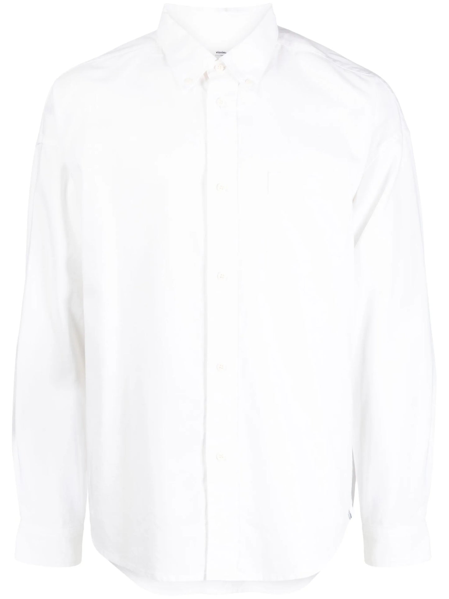 Albacore B.D. elbow-patch cotton shirt