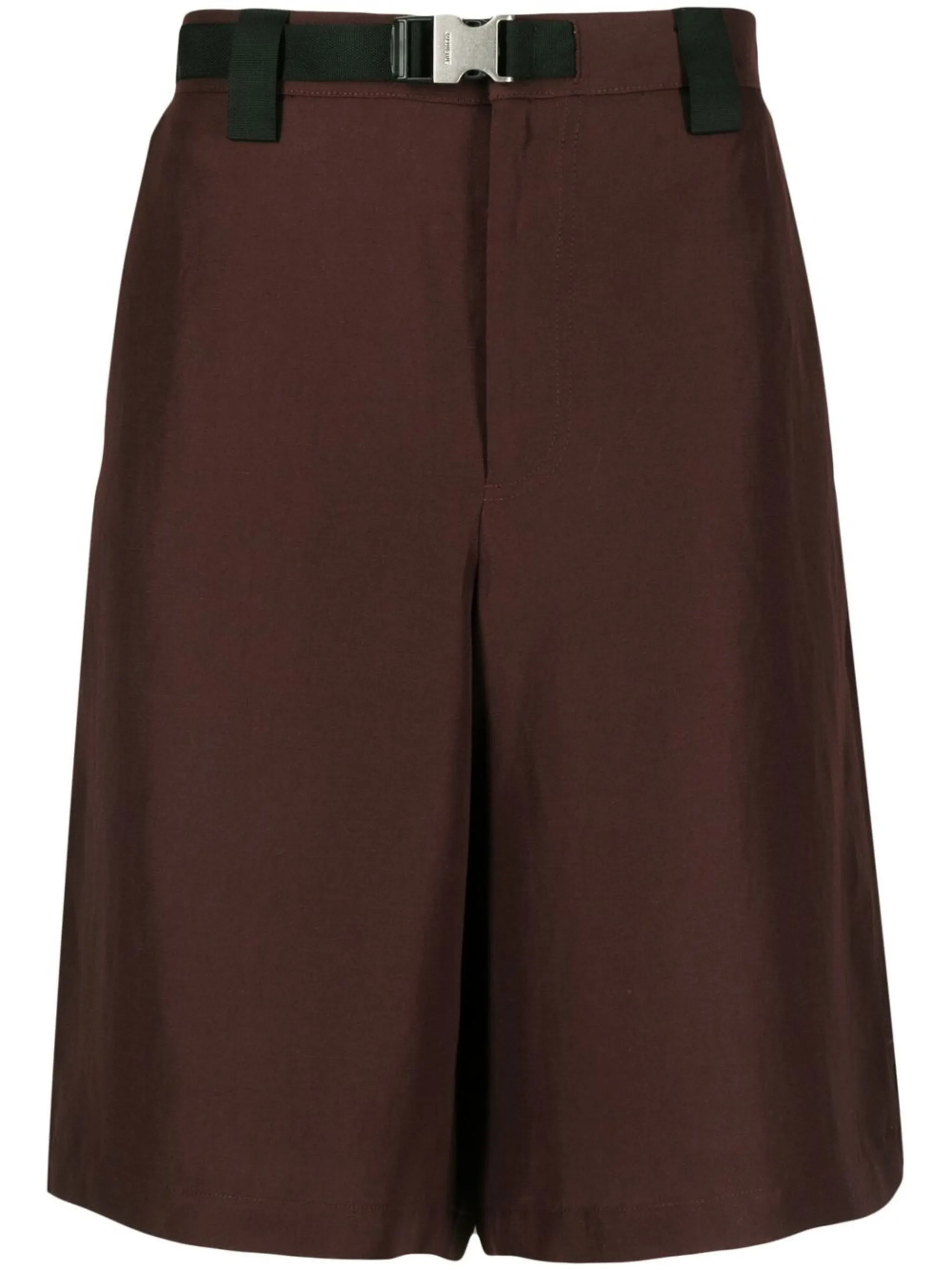 knee-length shorts