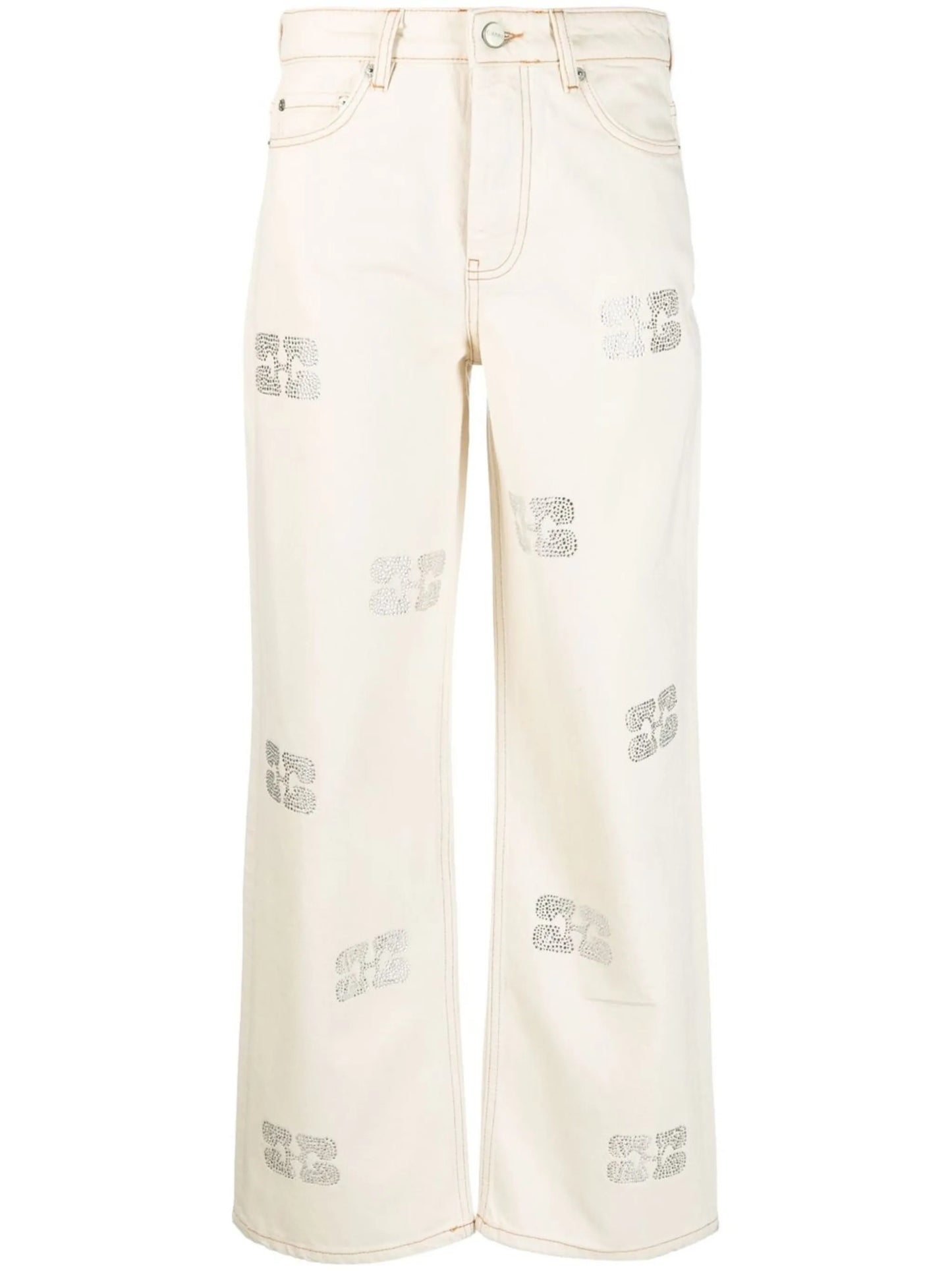 Sparkle Izey straight-leg jeans
