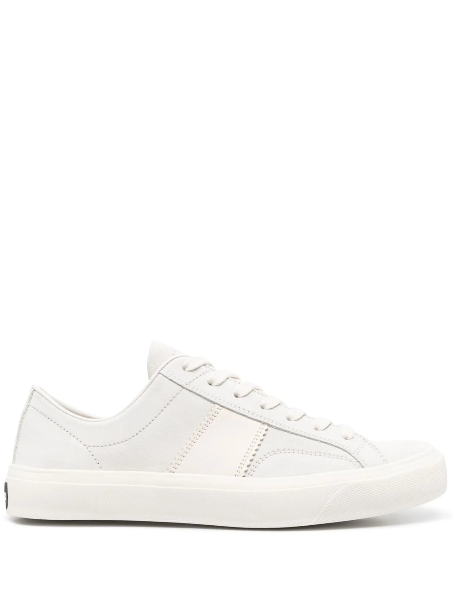 panelled low-top sneakers