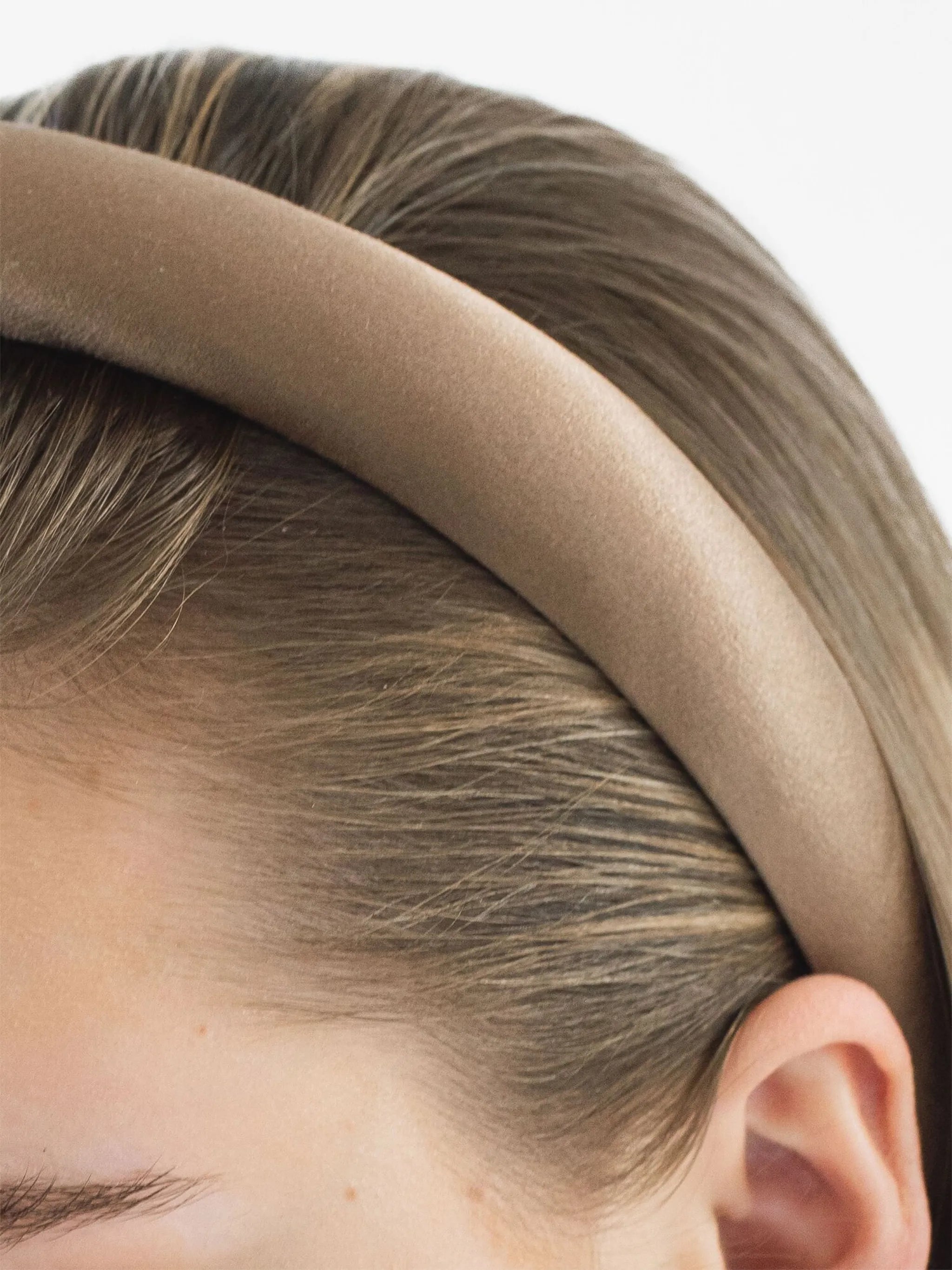 Tori satin-finish headband
