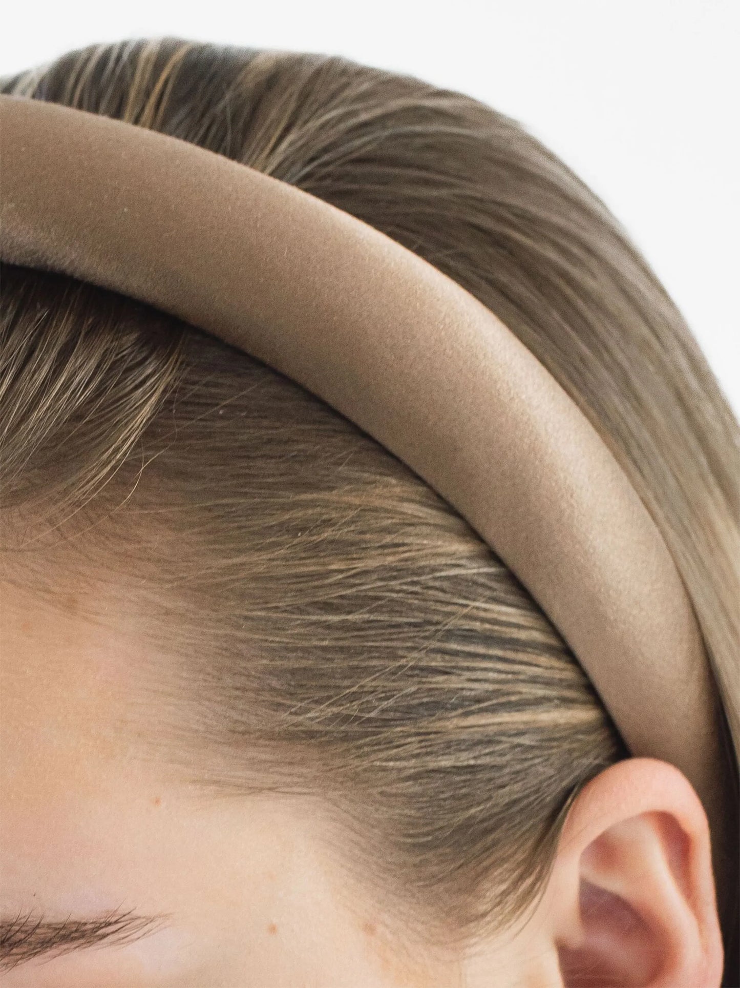 Tori satin-finish headband
