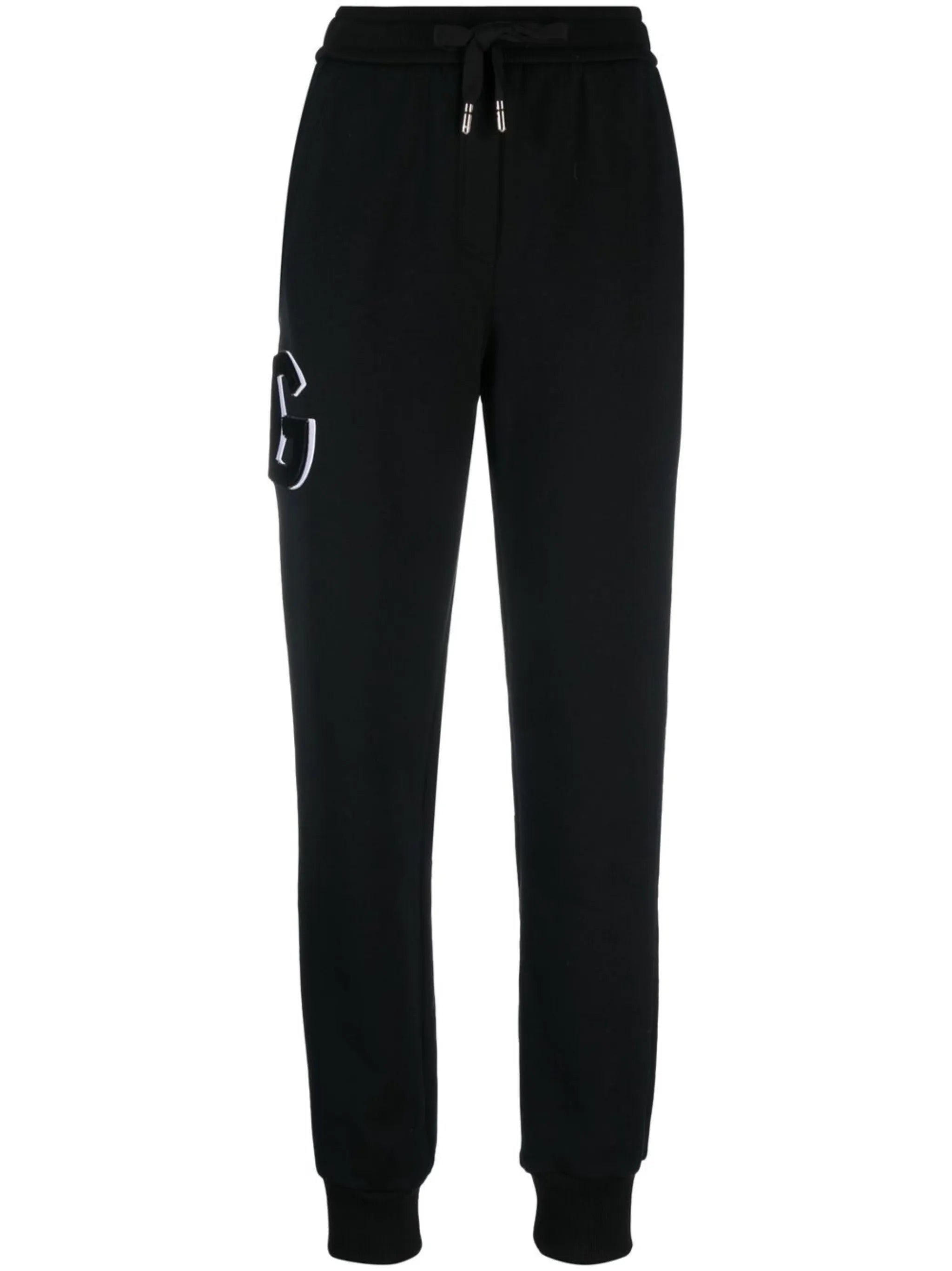 drawstring skinny track pants