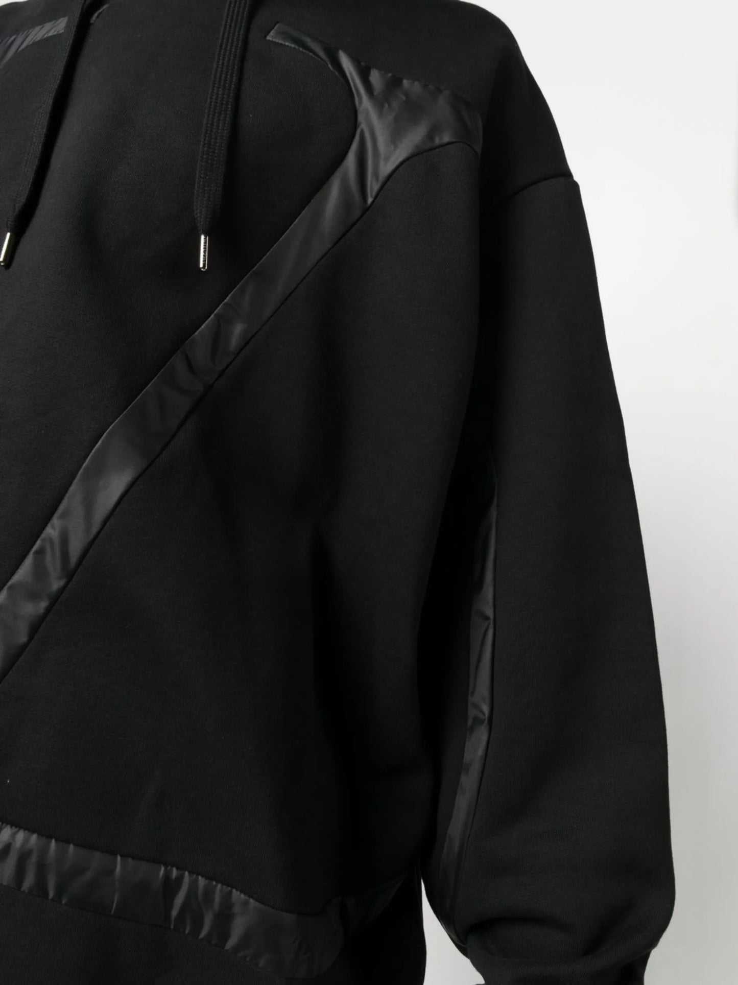 logo-detail drawstring hoodie