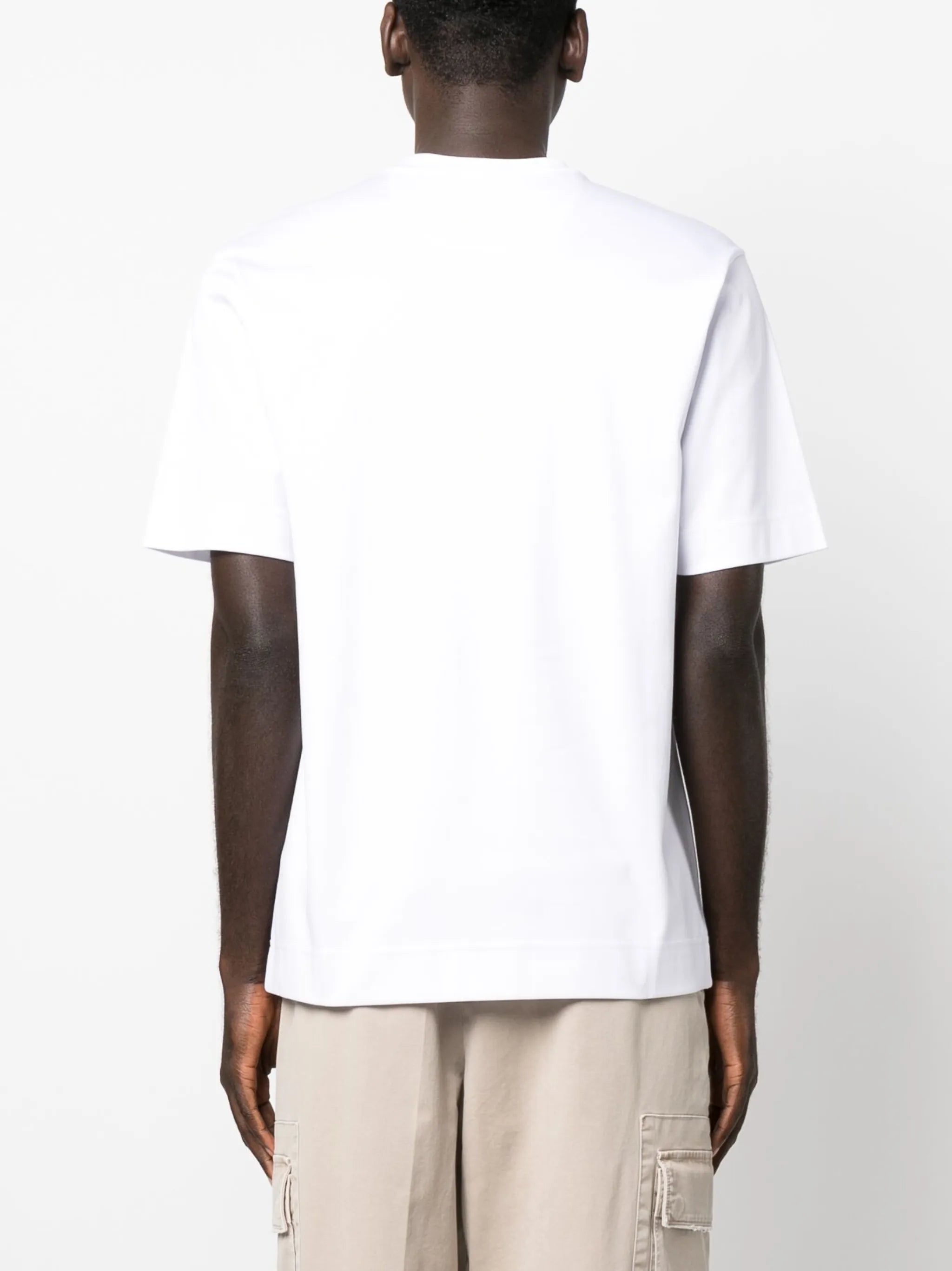 logo-print cotton T-shirt