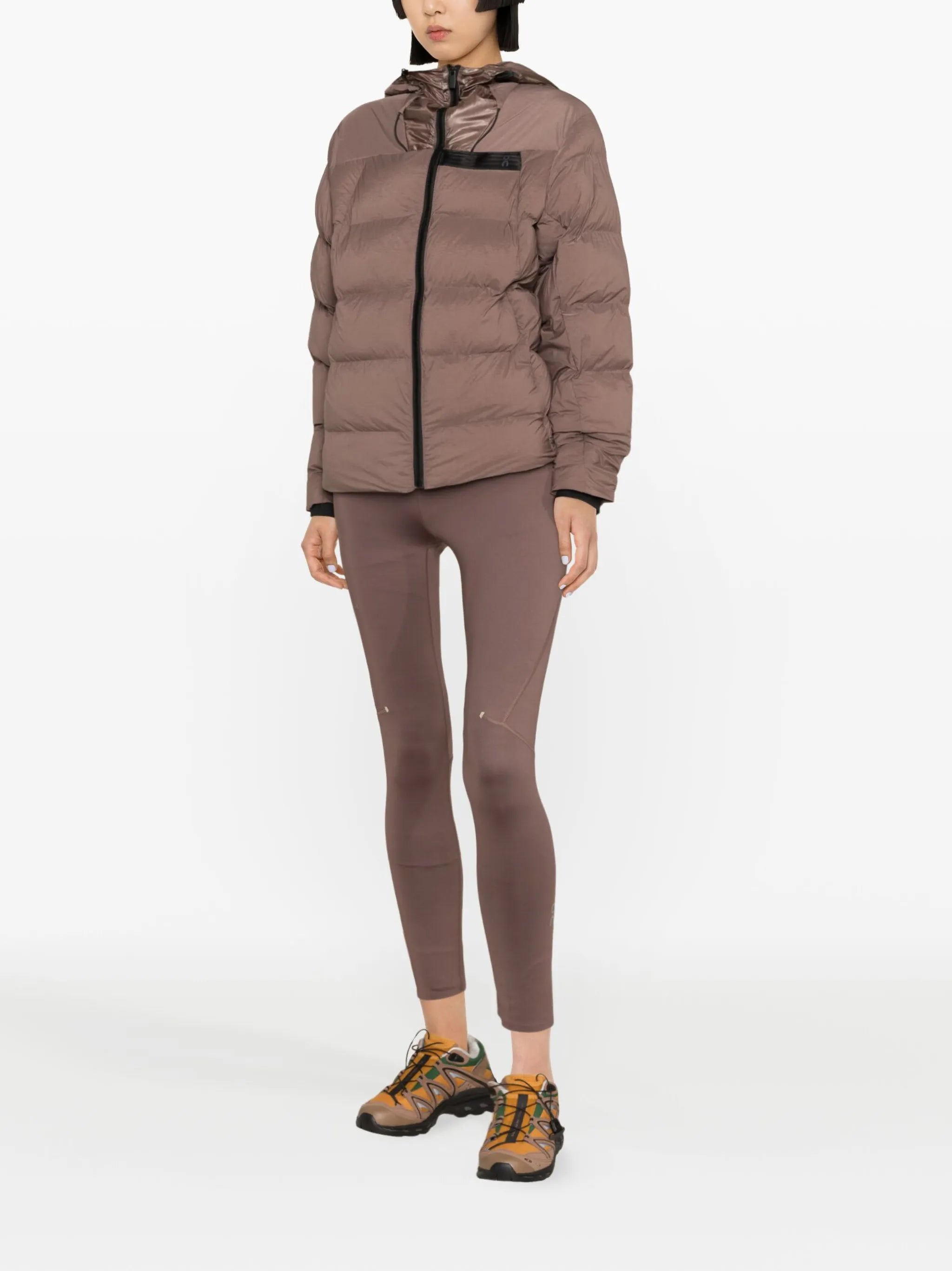 Challenger hooded padded jacket