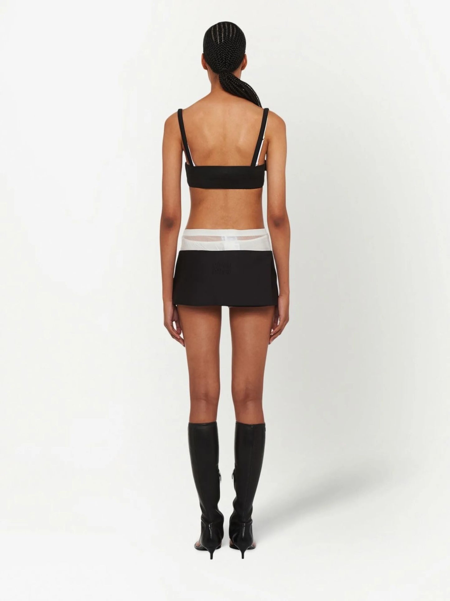 Radzimir buckle-detail bralette top