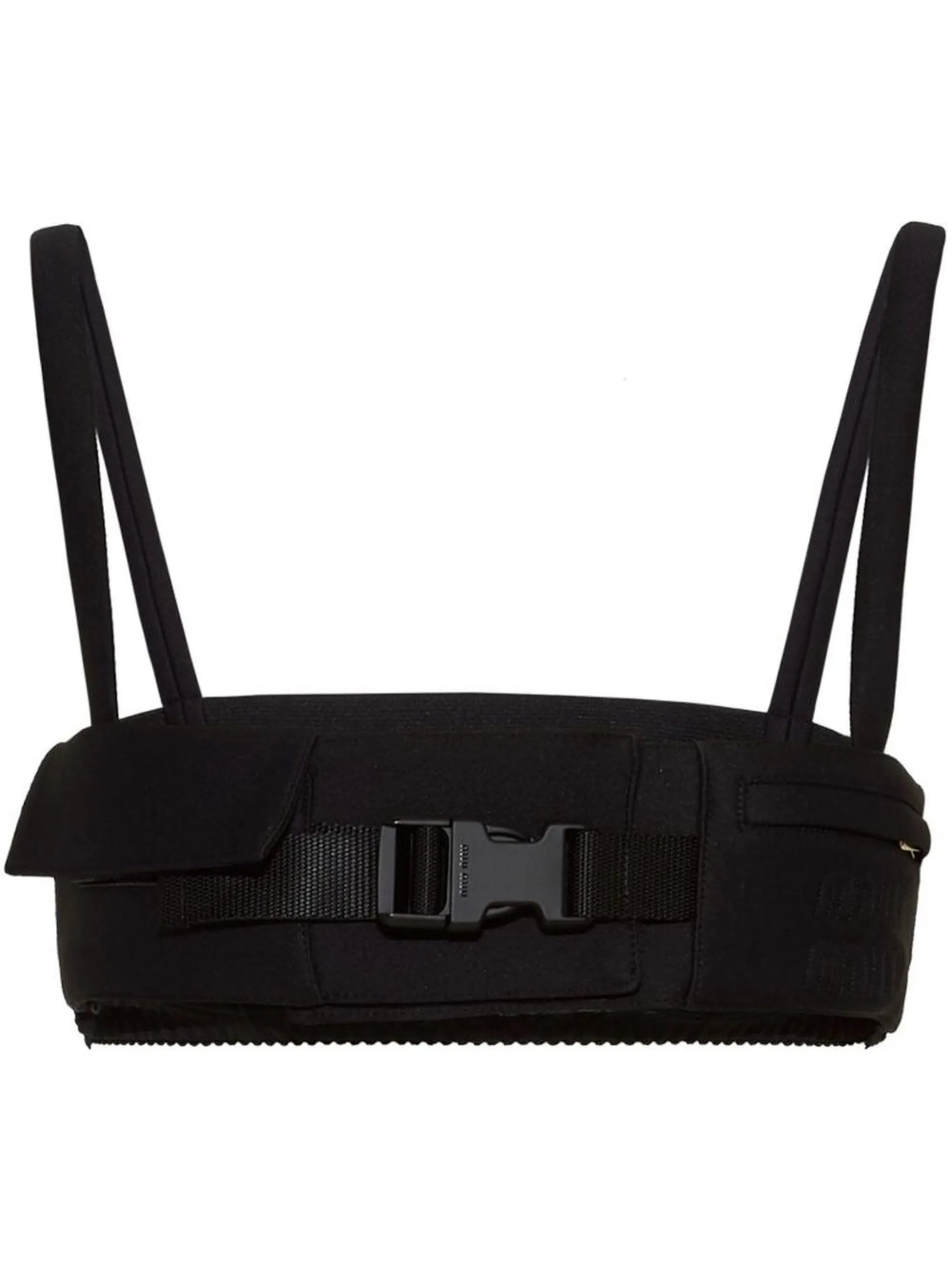 Radzimir buckle-detail bralette top