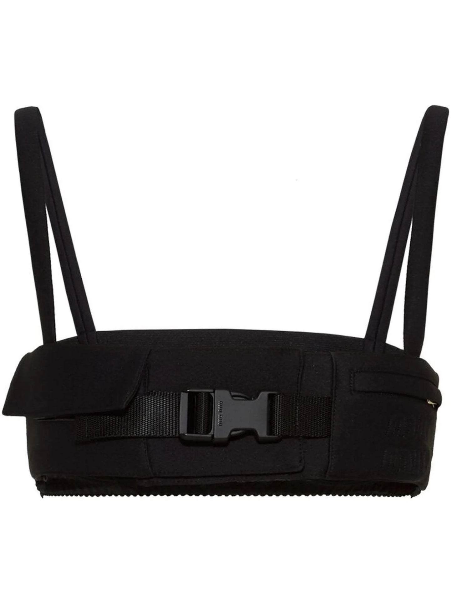 Radzimir buckle-detail bralette top