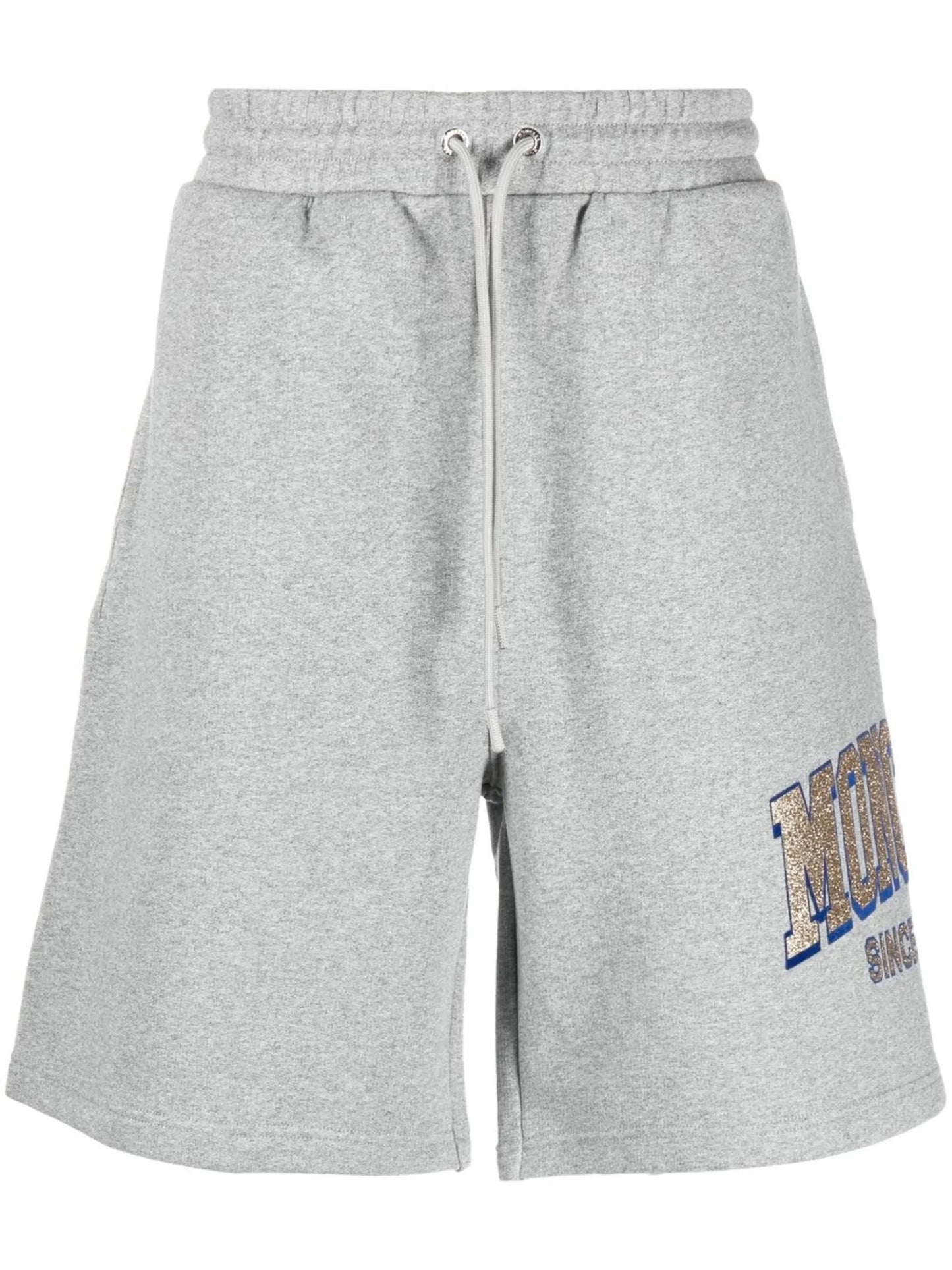 logo-print shorts