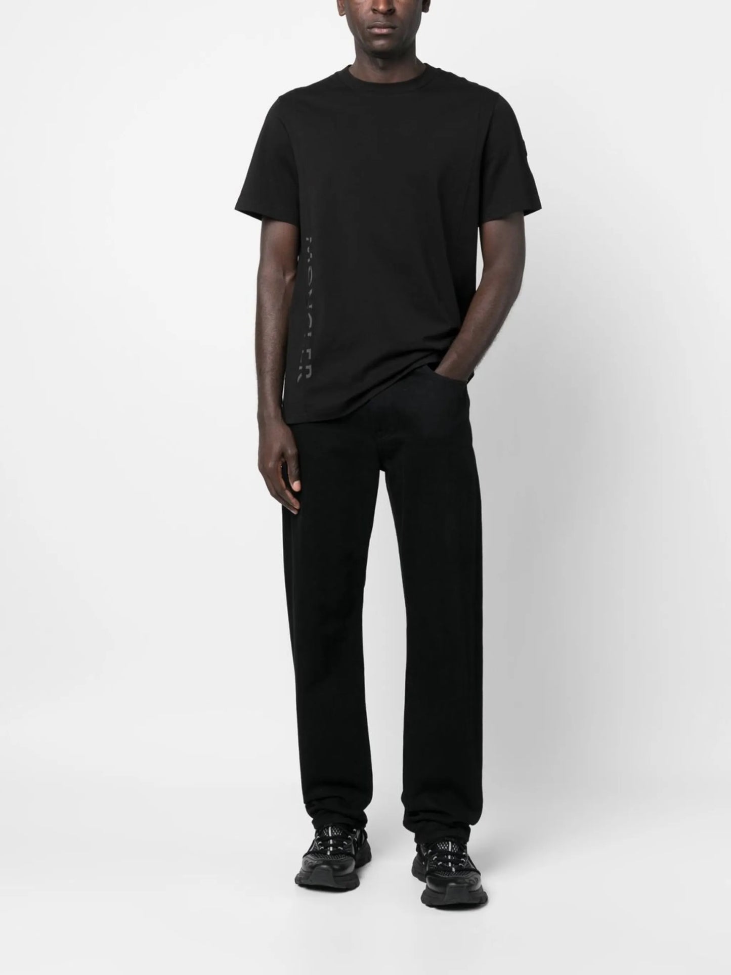 logo-print crew neck T-shirt